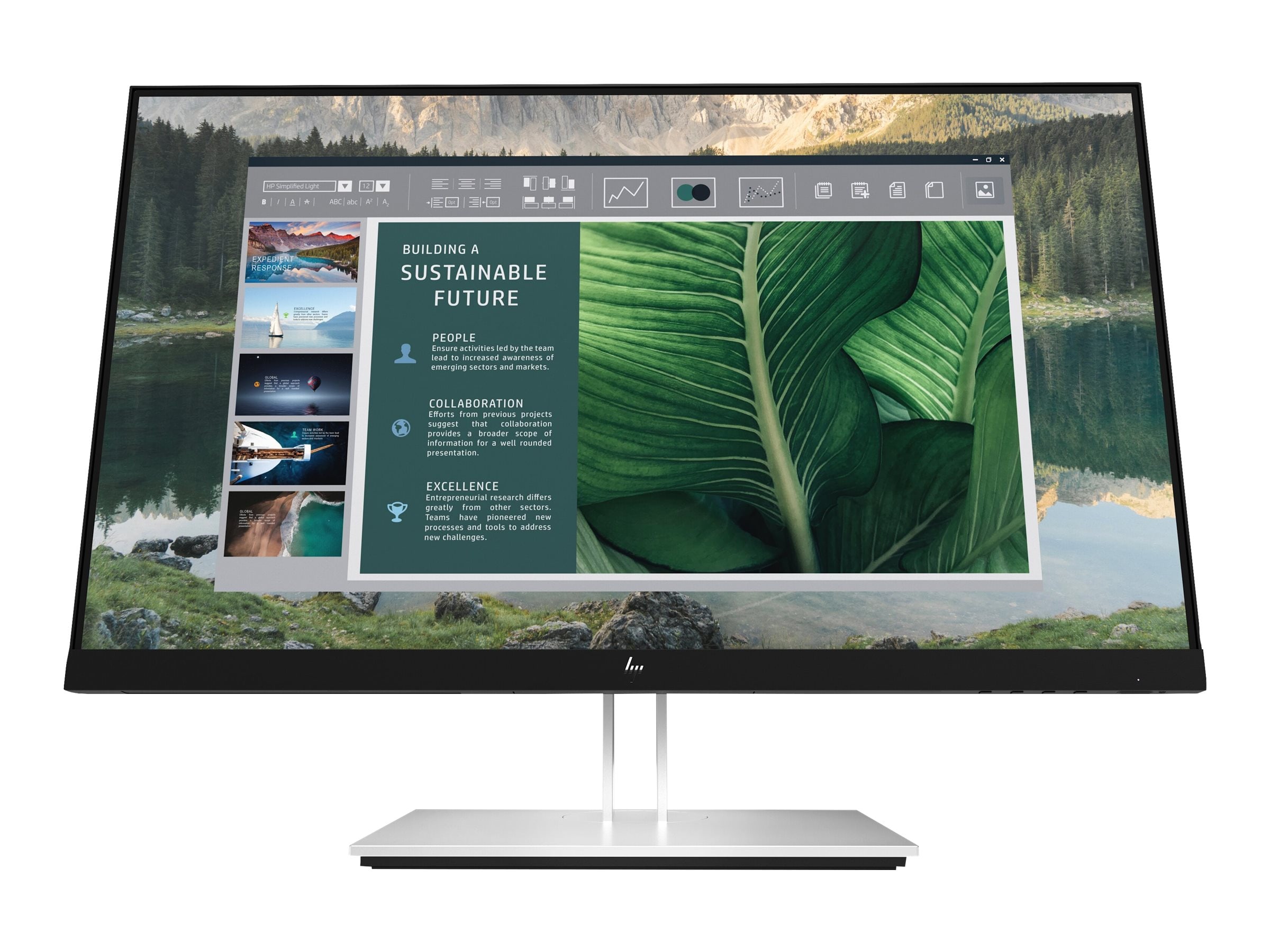 HP E24u G4 60,5cm (23,8") FullHD IPS Office-Monitor 16:9 HDMI/DP/USB-C Pivot HV