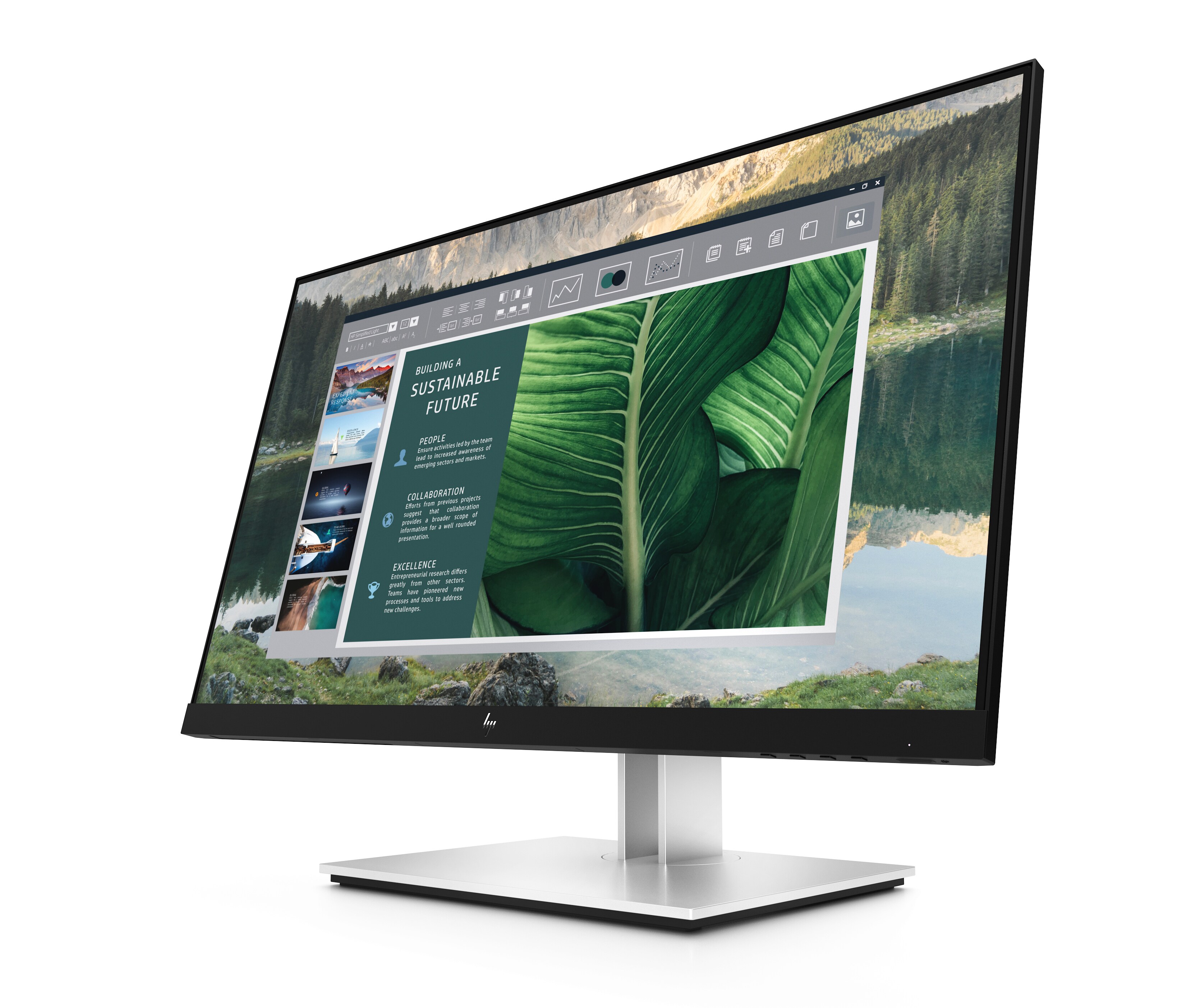 HP E24u G4 60,5cm (23,8") FullHD IPS Office-Monitor 16:9 HDMI/DP/USB-C Pivot HV