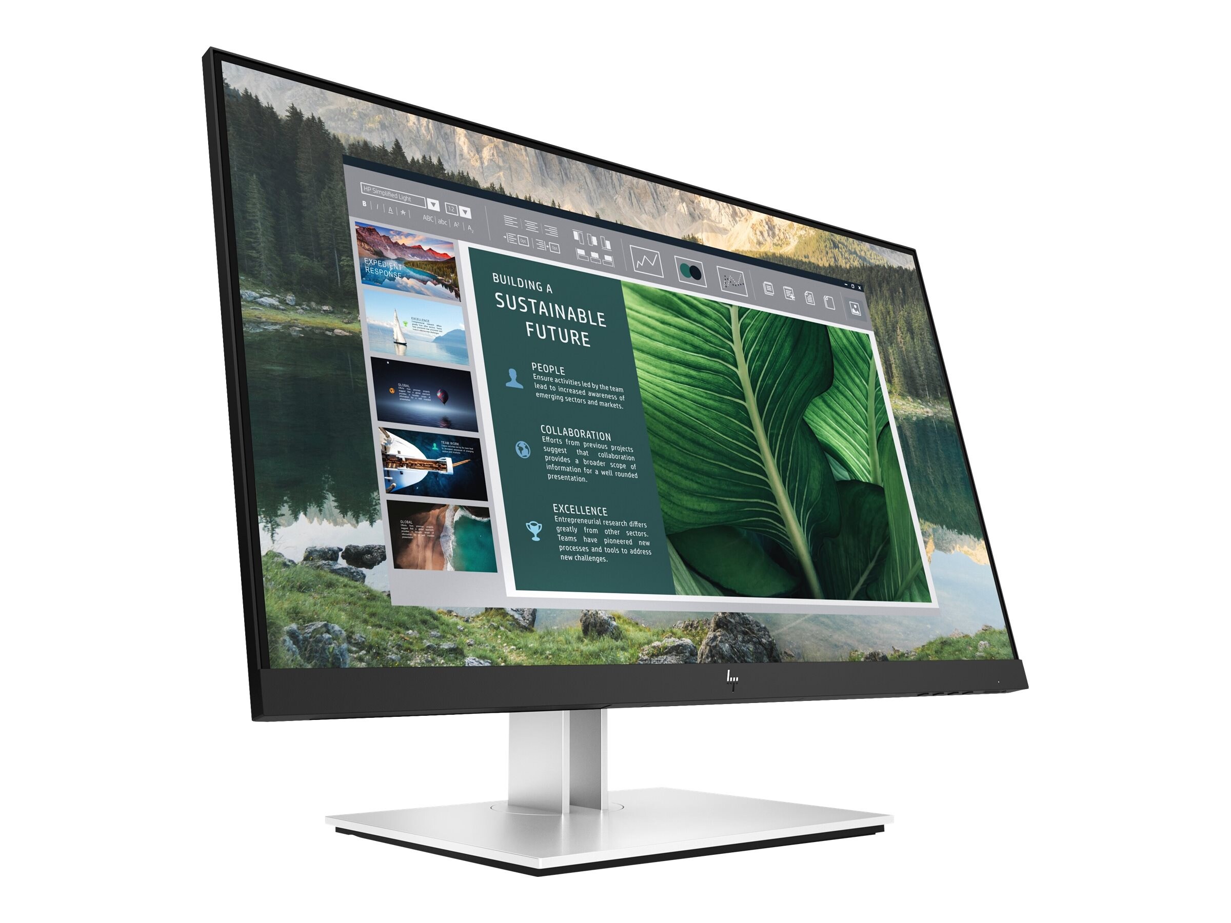 HP E24u G4 60,5cm (23,8") FullHD IPS Office-Monitor 16:9 HDMI/DP/USB-C Pivot HV