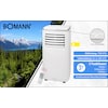 Bomann CL 6048 CB mobiles Klimagerät, 7.000 BTU Kühlleistung, 65 dB(A)
