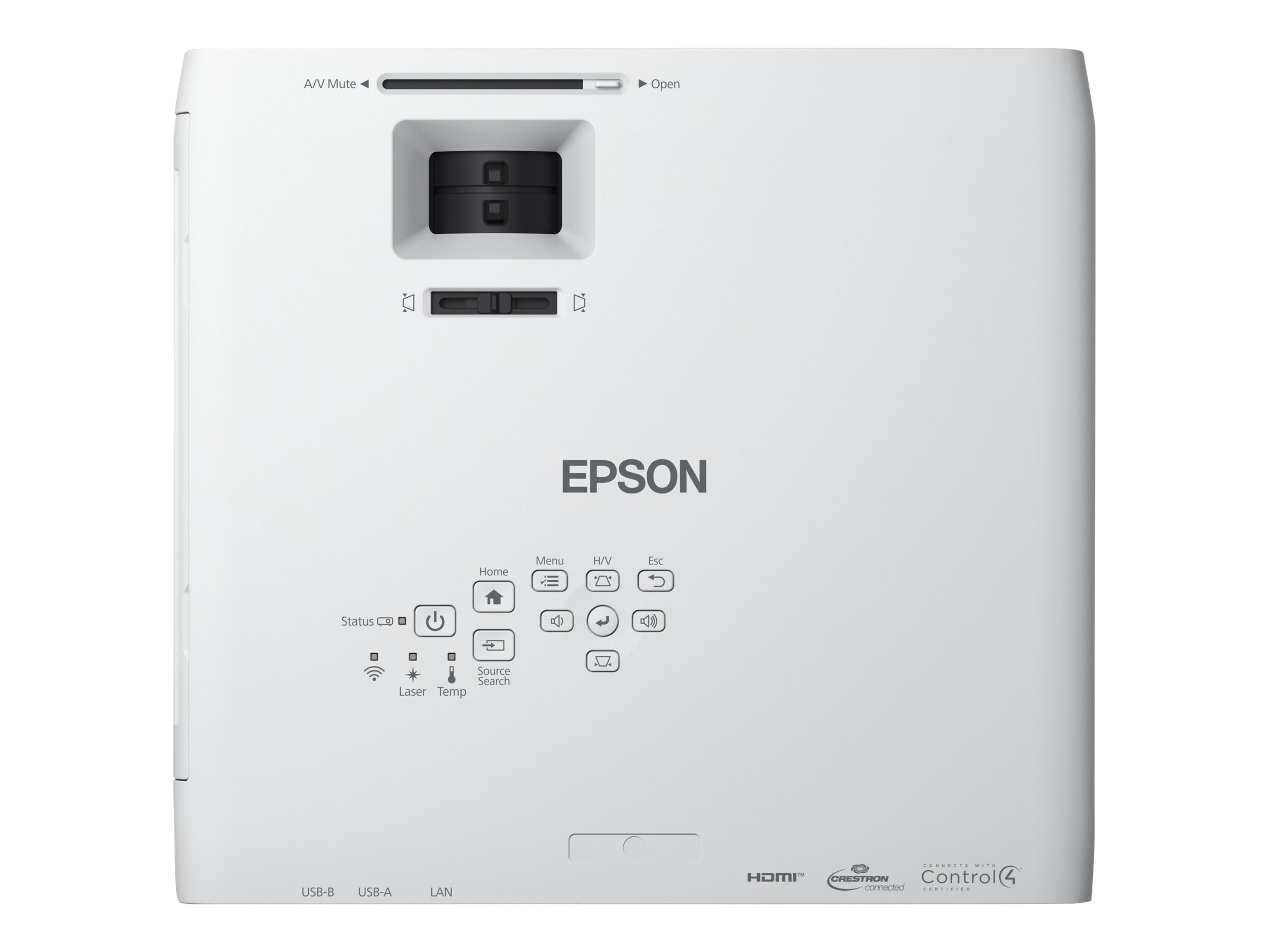 Epson EB-L200W WXGA 16:10 Beamer 4200 Lumen HDMI/VGA/USB WIFI