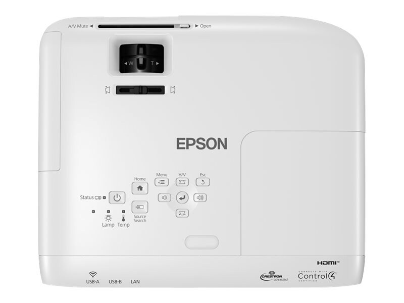 Epson EB-W49 WXGA 16:10 Beamer 3800 Lumen HDMI/VGA/USB WIFI