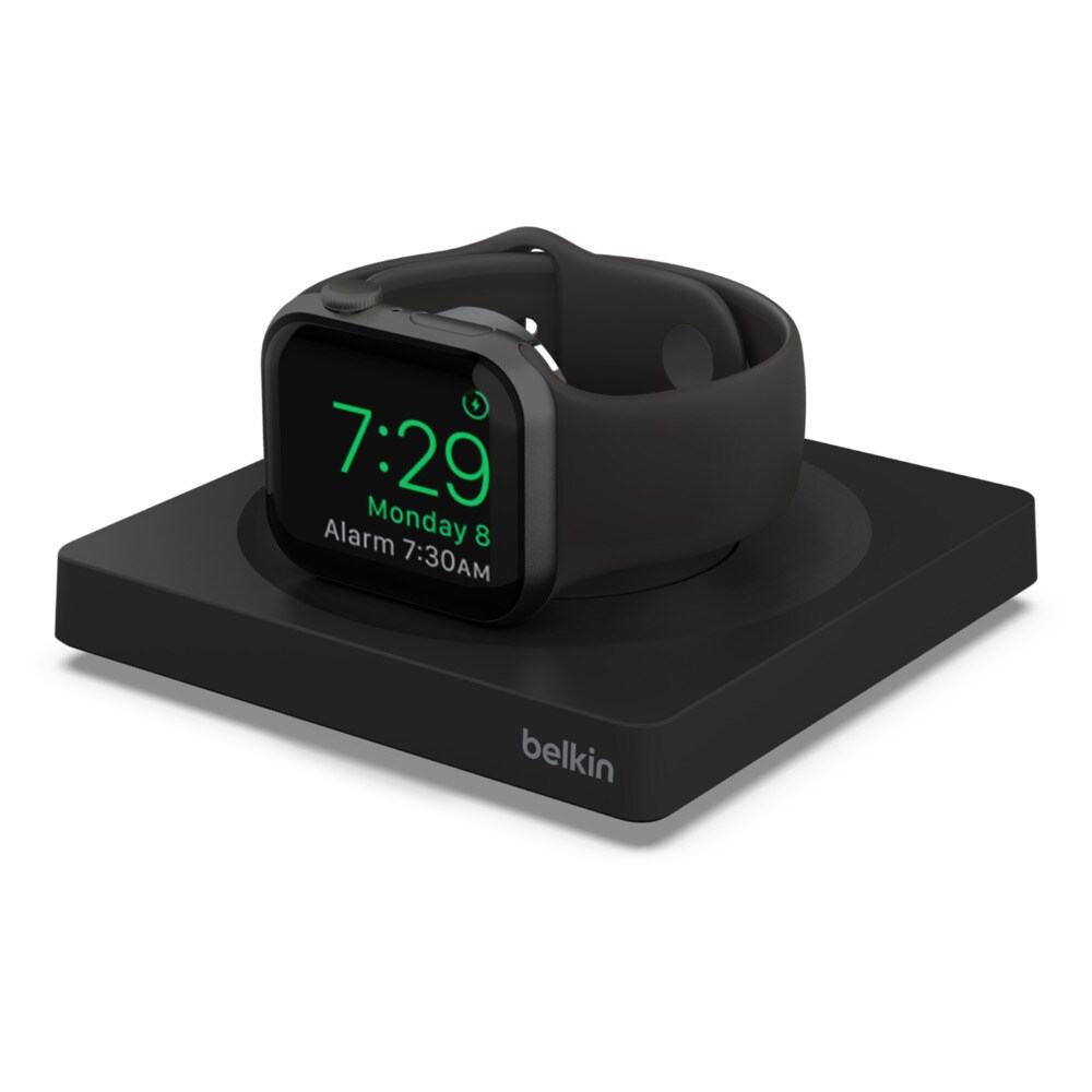 Belkin Boost Charge Pro Tragbares Schnellladegerät für die Apple Watch schwarz