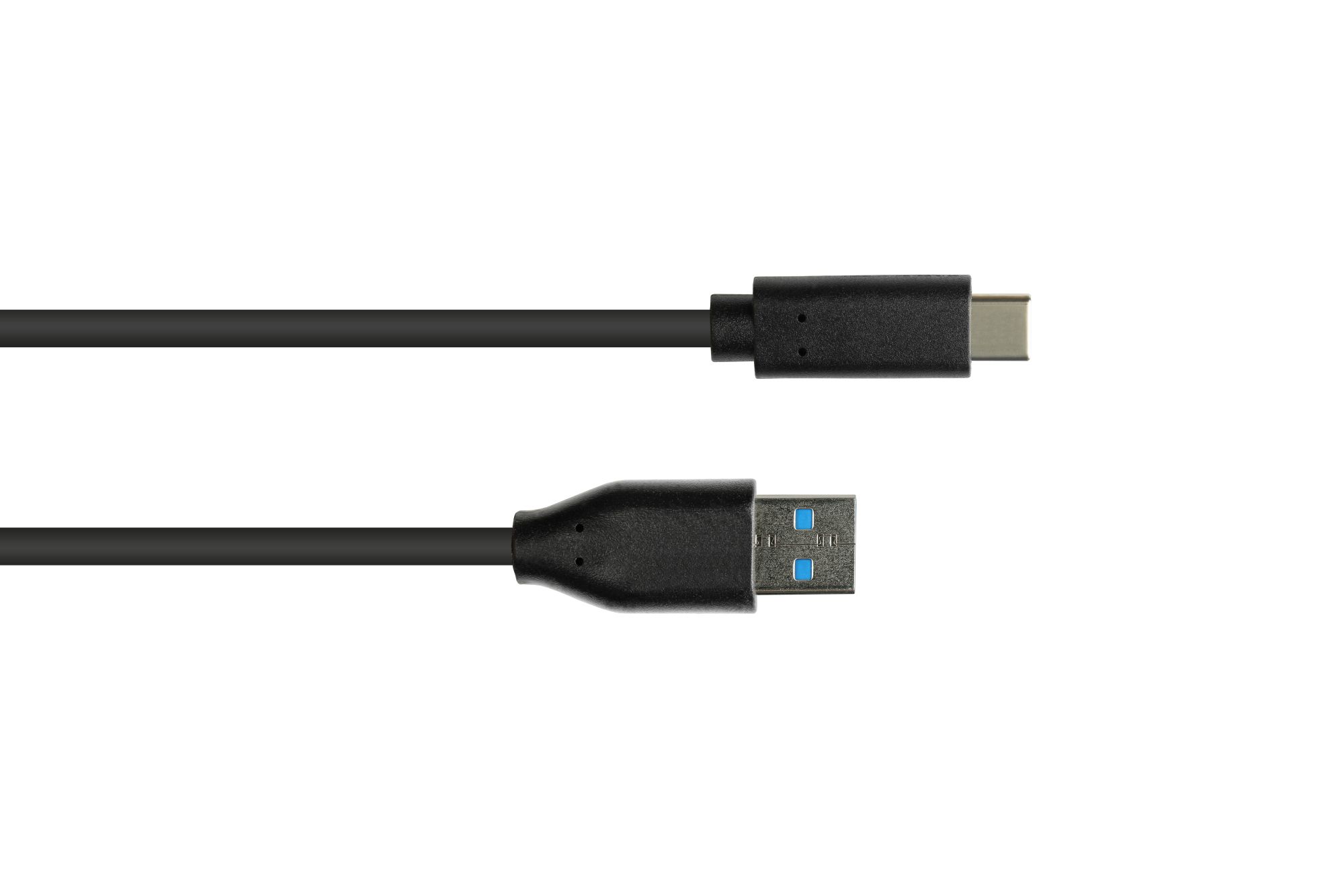 Good Connections USB 3.2 Gen.2 Anschlusskabel 0,5m St. A/ St. USB-C schwarz