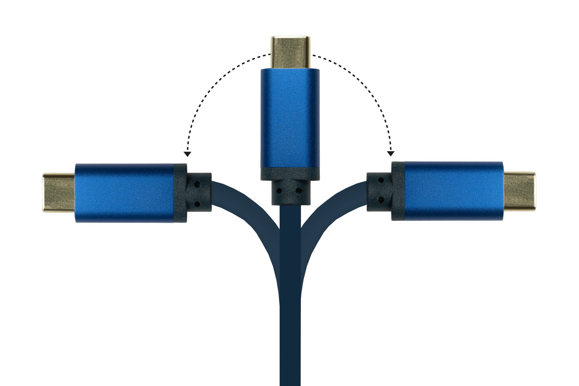 Good Connections Adapterkabel Smartflex USB-C/ DisplayPort 4K UHD 60Hz 1m blau