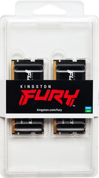 32GB (2x16GB) KINGSTON FURY Impact DDR5-4800 CL38 RAM Gaming Notebooksp. Kit