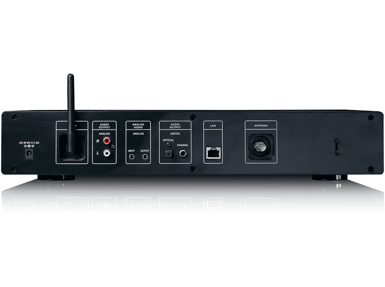 Lenco DIR-250BK Internetradio mit DAB+, BT (Schwarz)