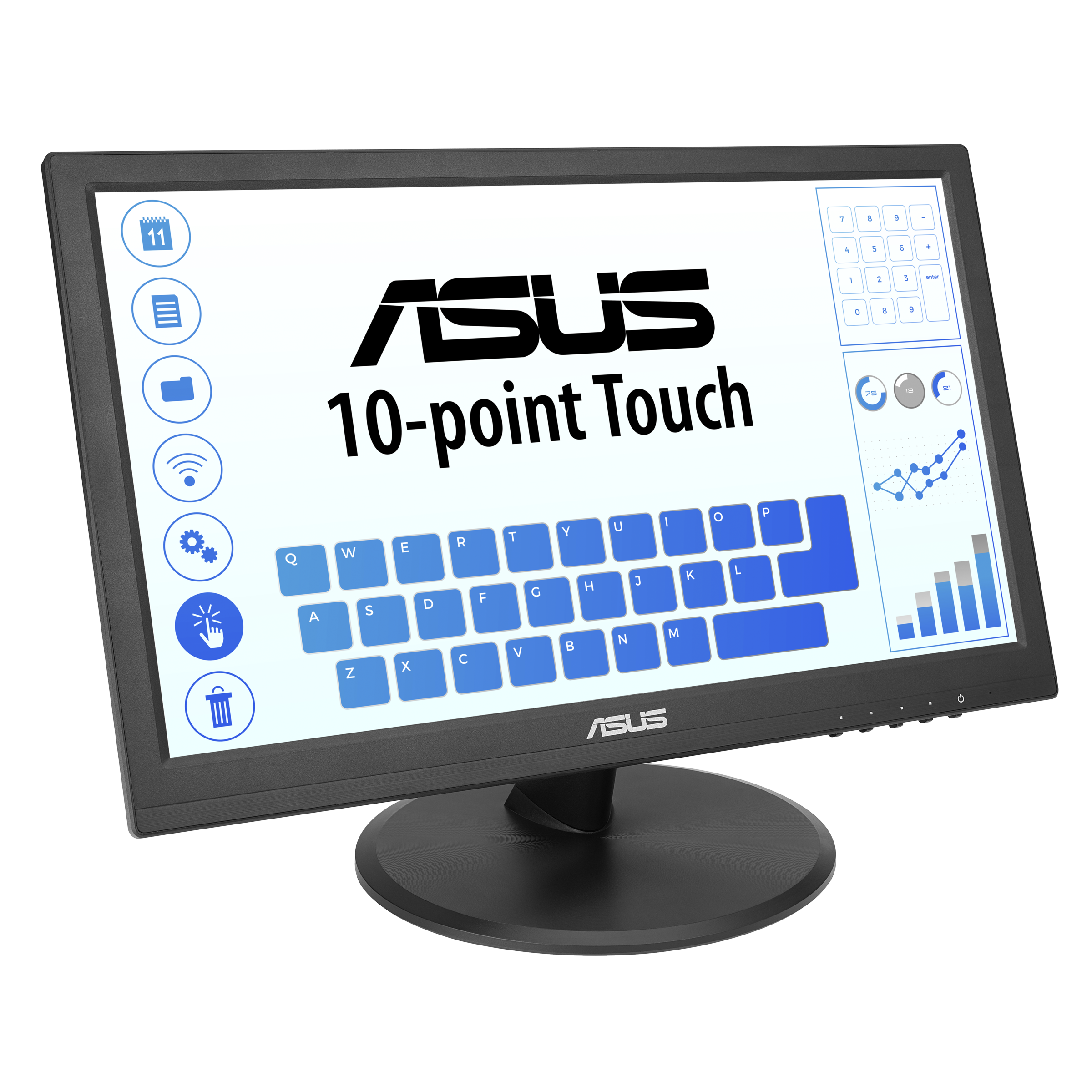 ASUS VT168HR 39,6cm (15,6") WXGA 16:9 IPS Touch Monitor HDMI/VGA