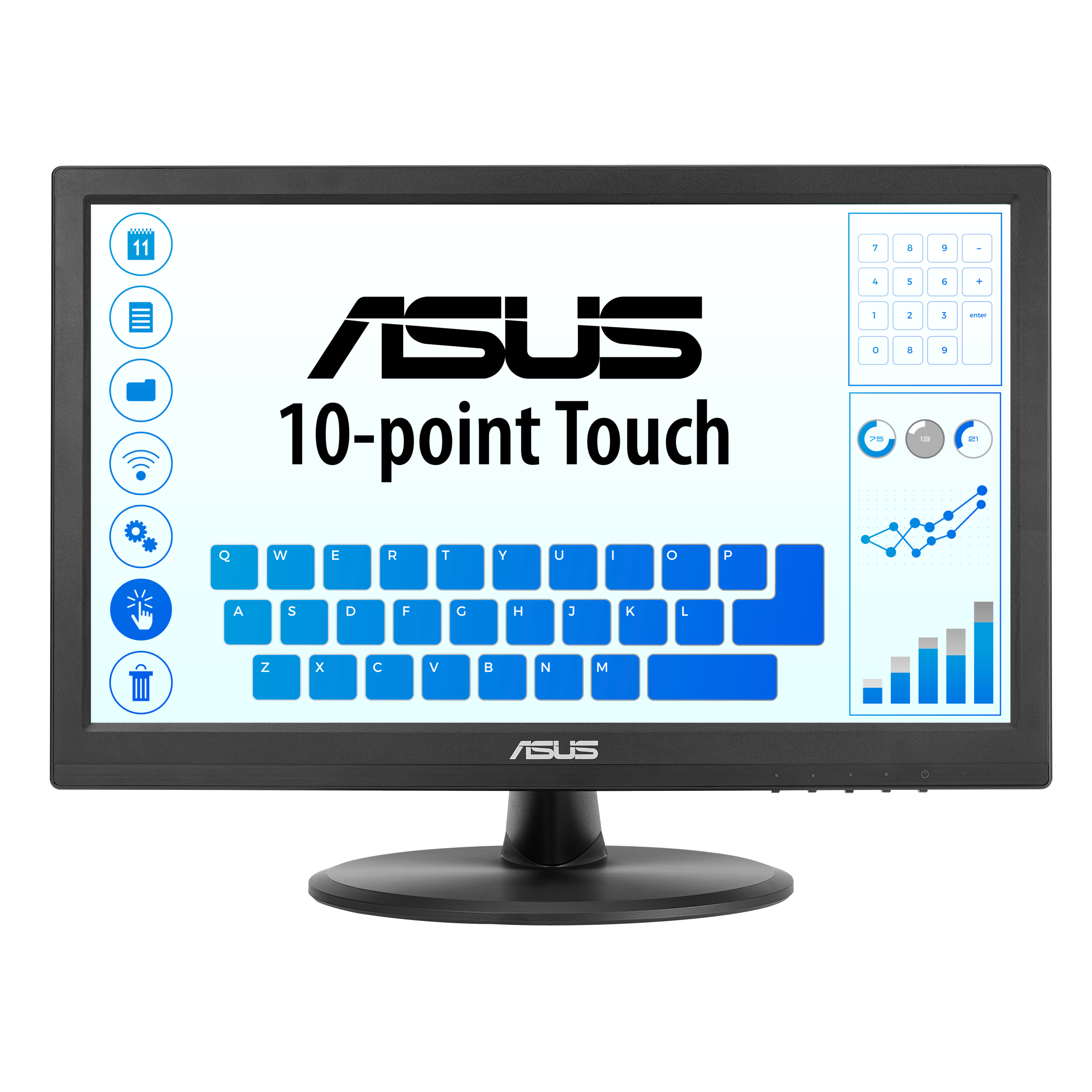 ASUS VT168HR 39,6cm (15,6") WXGA 16:9 IPS Touch Monitor HDMI/VGA