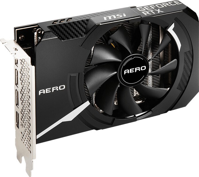 MSI GeForce RTX 3050 AERO ITX 8GB GDDR6 Grafikkarte 3xDP/HDMI