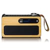 Lenco PDR-040 Bamboo Tragbares DAB+ FM-Radio mit BT (Schwarz)