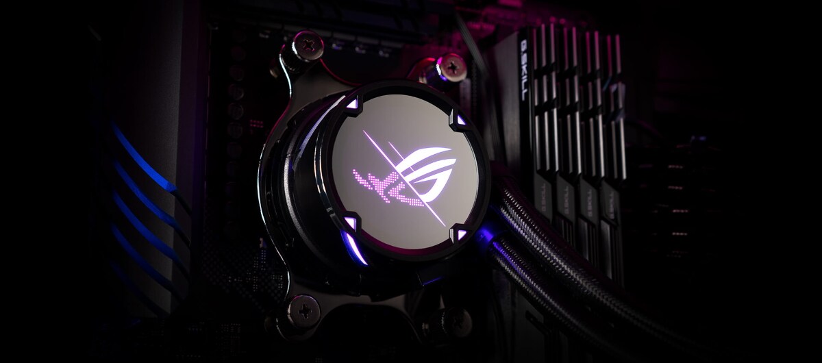 ASUS ROG Strix LC II 120 ARGB Komplettwasserkühlung für AMD und Intel CPUs