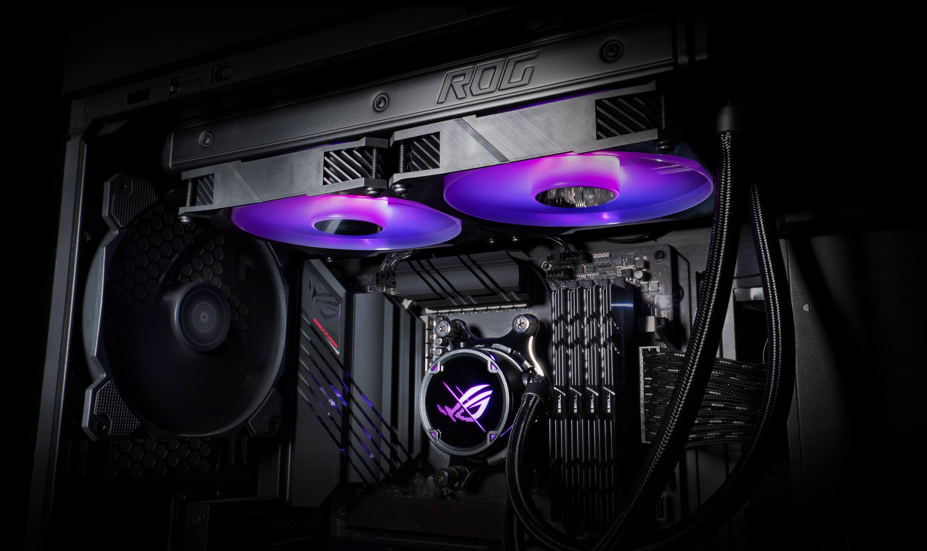 ASUS ROG Strix LC II 120 ARGB Komplettwasserkühlung für AMD und Intel CPUs