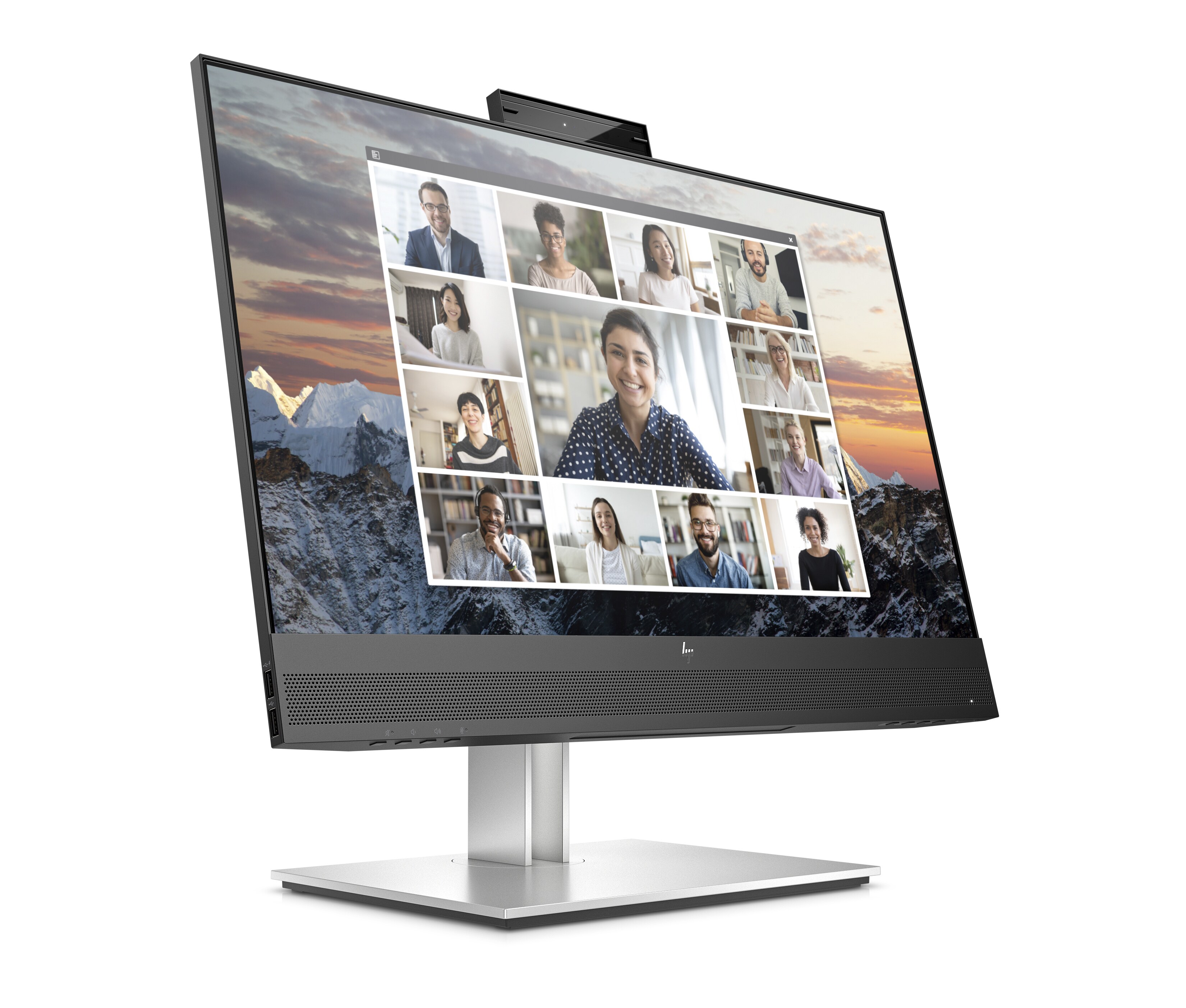 HP E24m G4 60,45cm (23.8") FHD IPS Monitor mit Webcam 16:9 HDMI/DP/USB-C Pivot