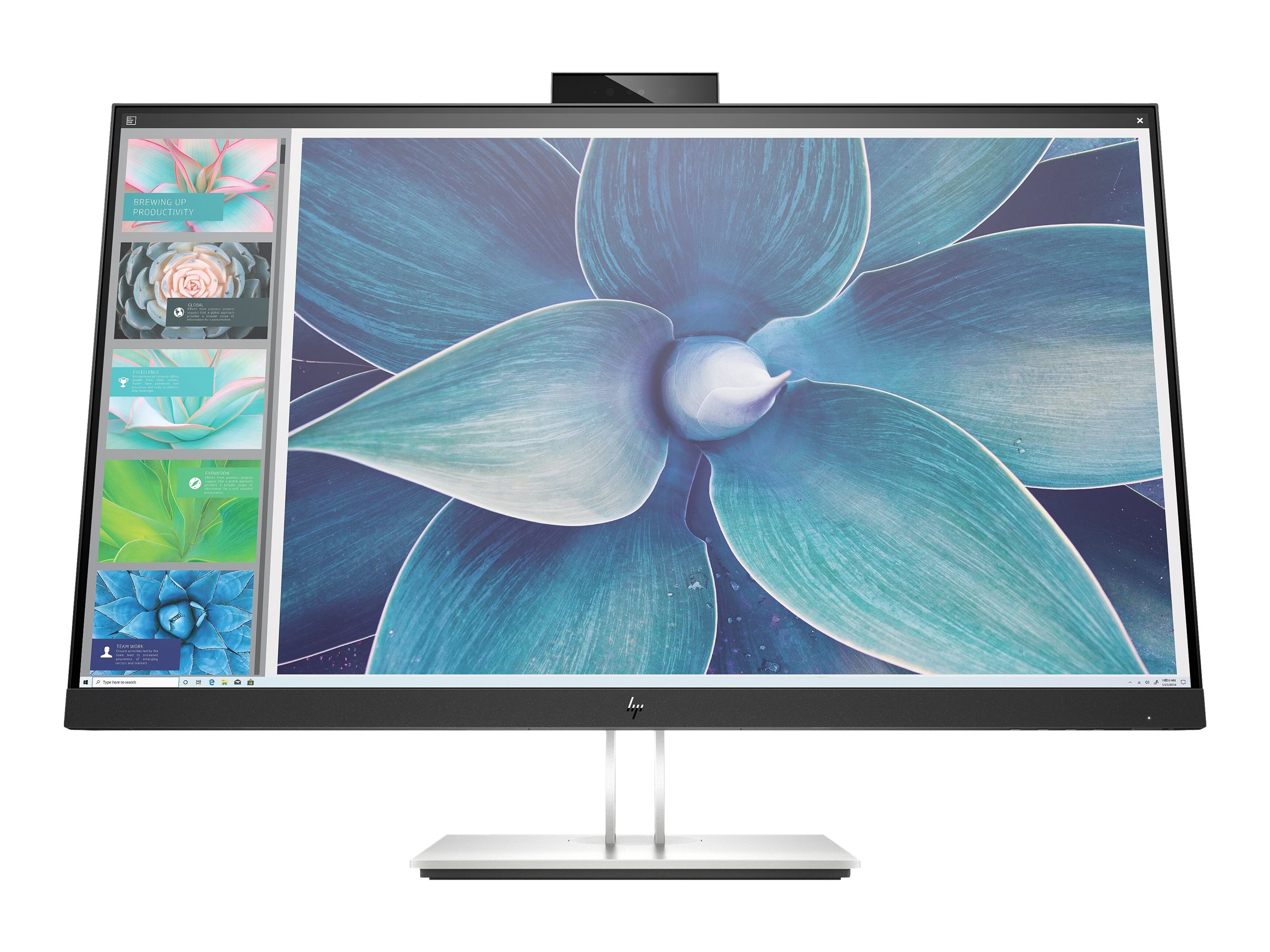 HP E27d G4 68,6cm (27") WQHD IPS Monitor mit Webcam 16:9 HDMI/DP/USB-C Pivot