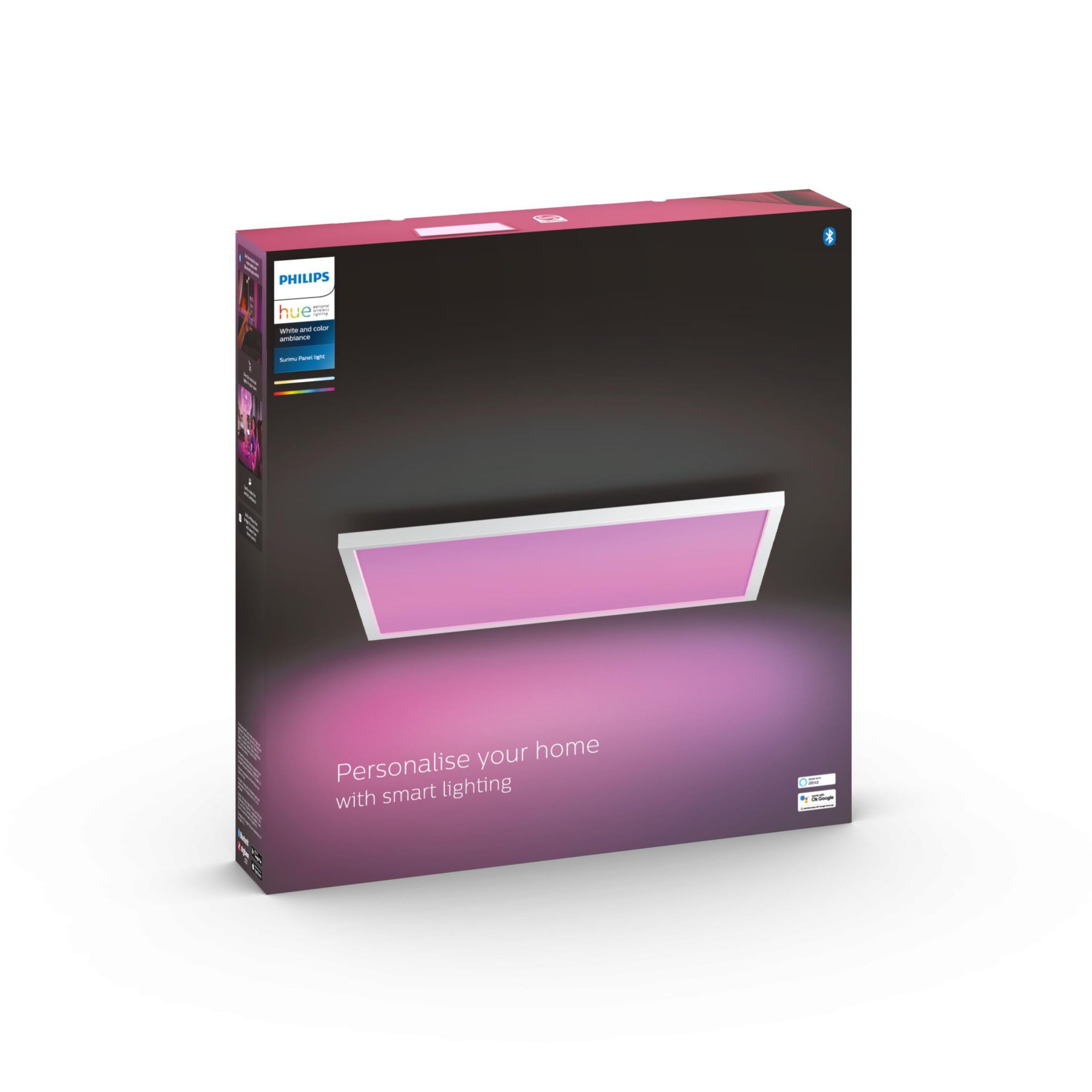 Philips Hue White &amp; Col. Amb. Surimu Panel 60x60cm