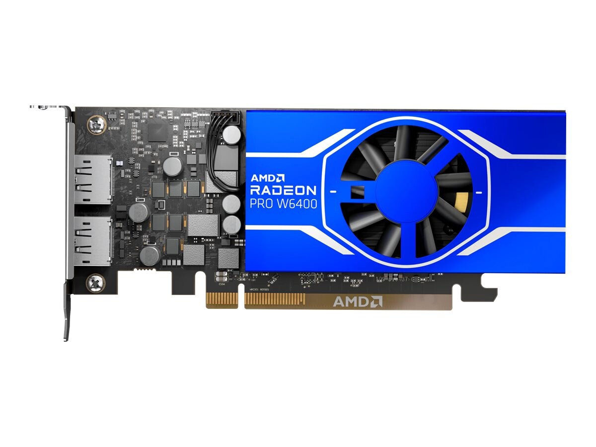 AMD Radeon Pro W6400 4GB GDDR6 Workstation Grafikkarte 2x DP