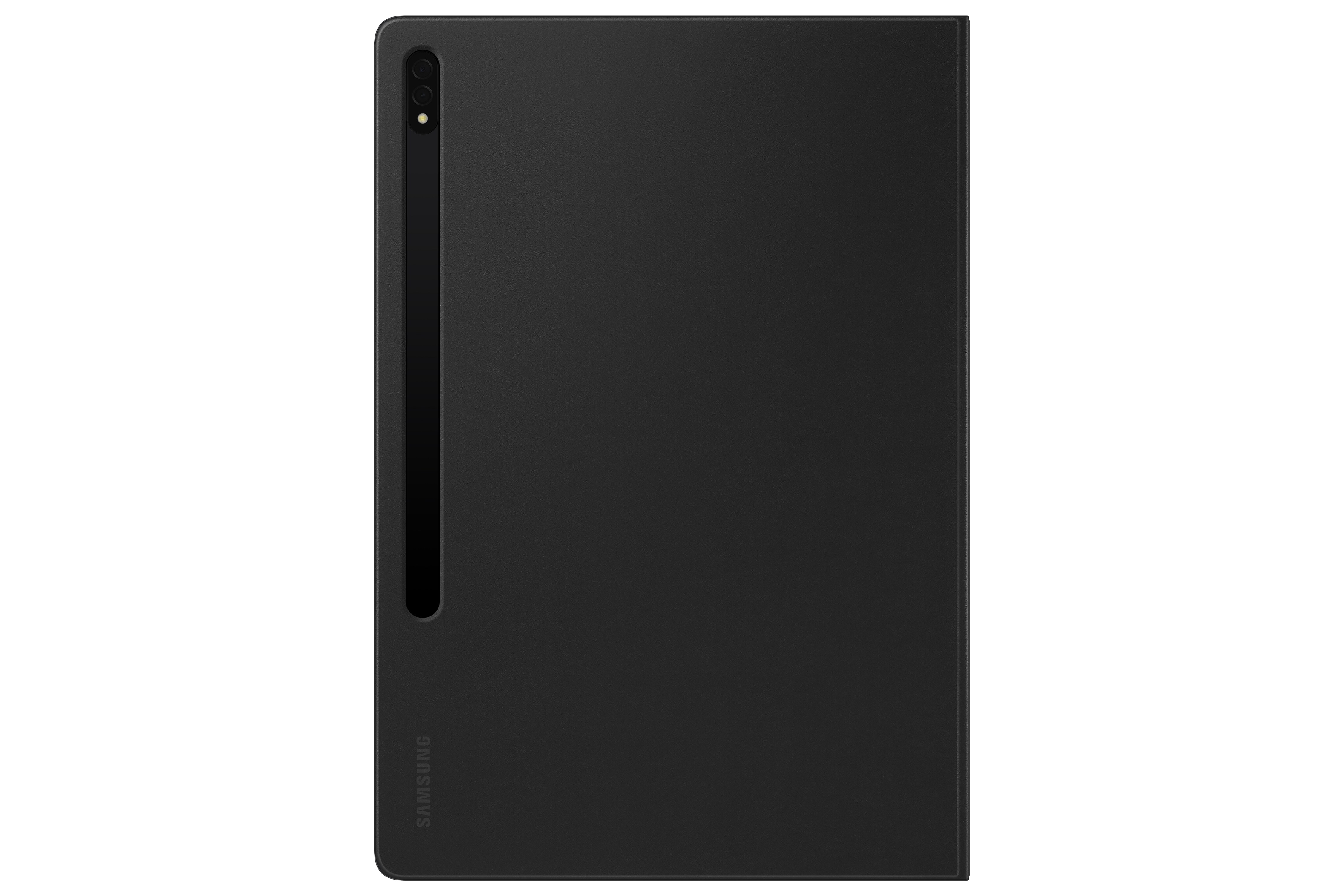 Samsung Note View Cover EF-ZX800 für Galaxy Tab S7+/S8+ Schwarz