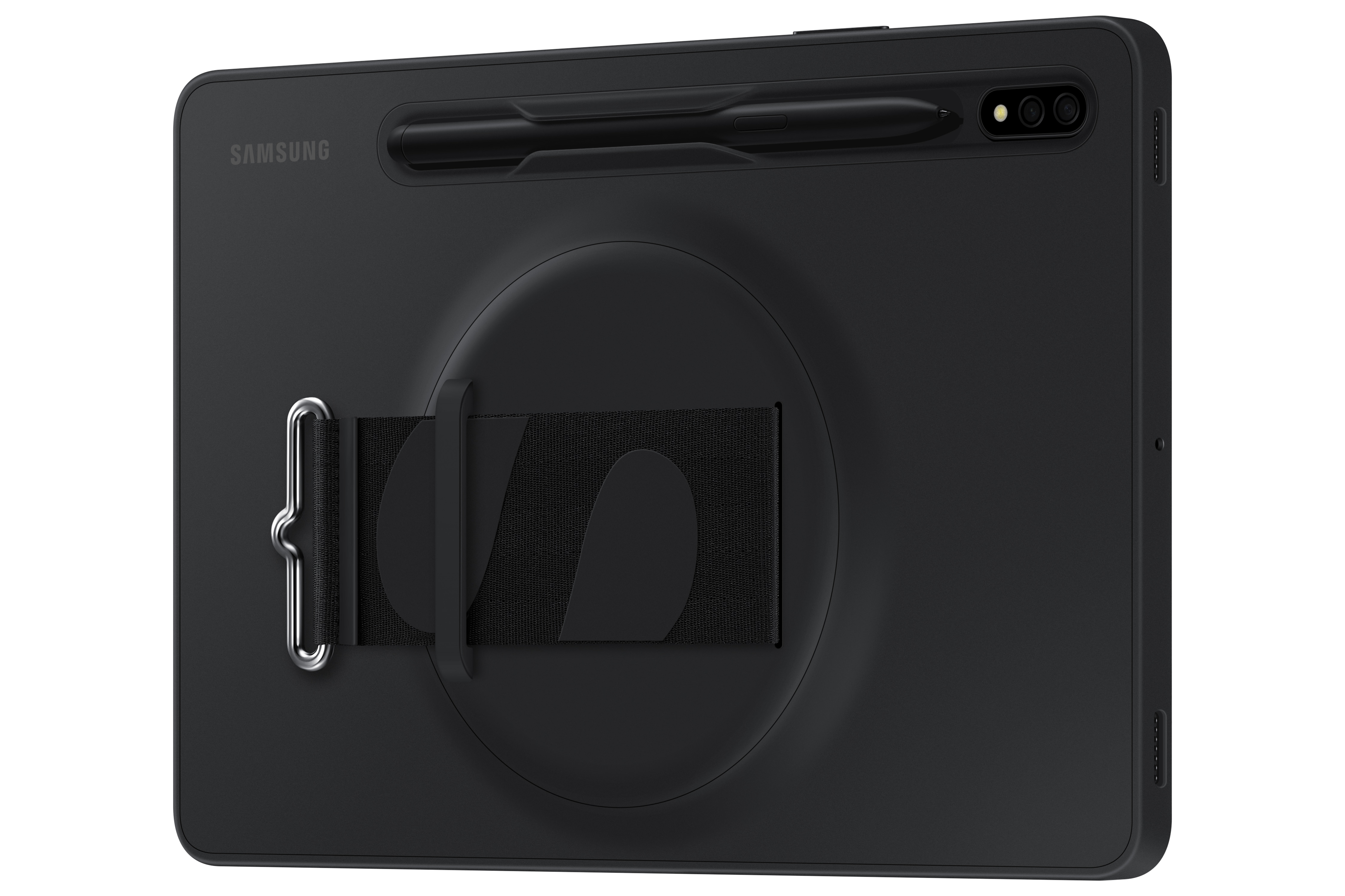 Samsung Strap Cover EF-GX700 für Galaxy Tab S8 Schwarz