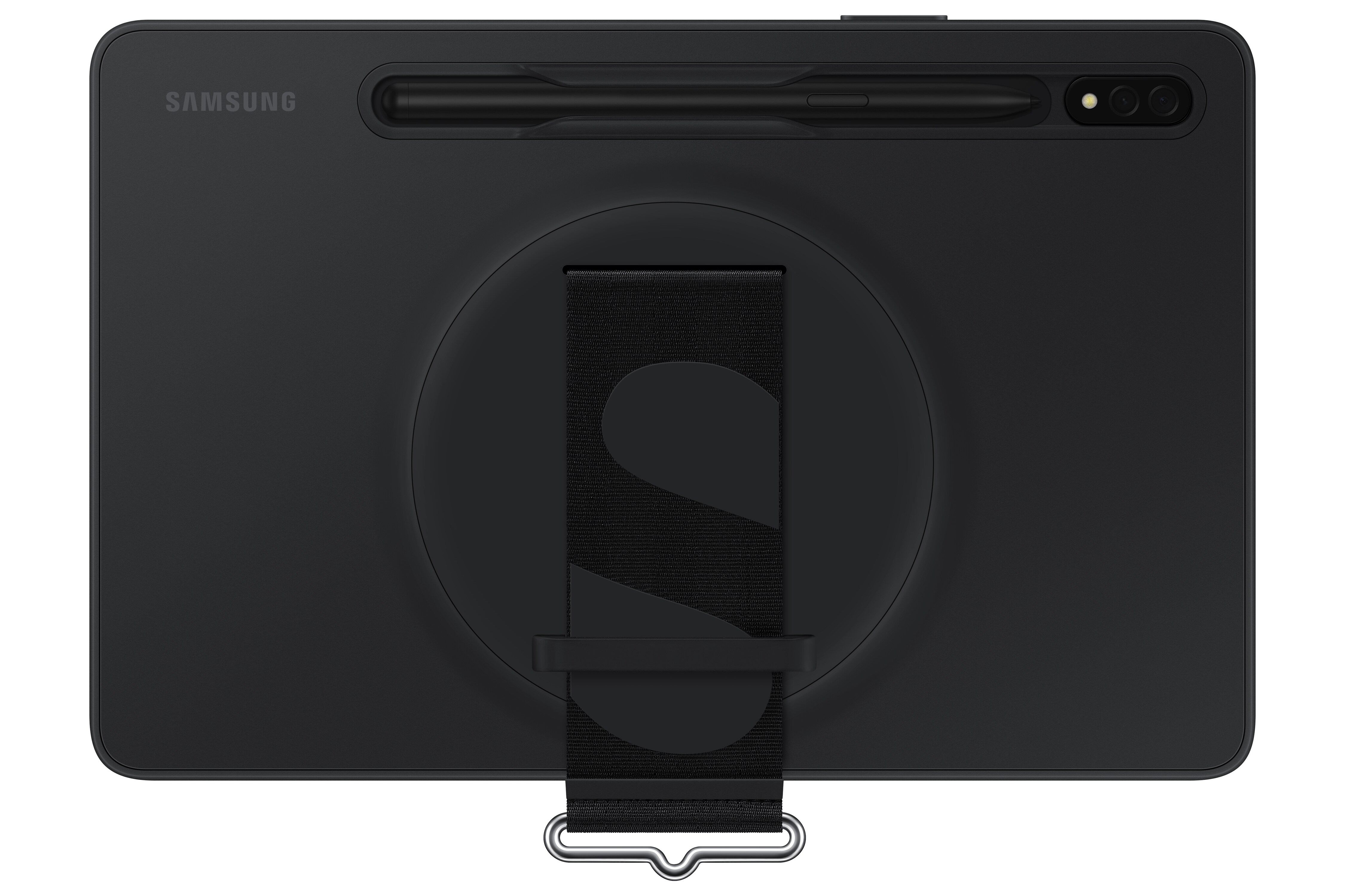 Samsung Strap Cover EF-GX700 für Galaxy Tab S8 Schwarz