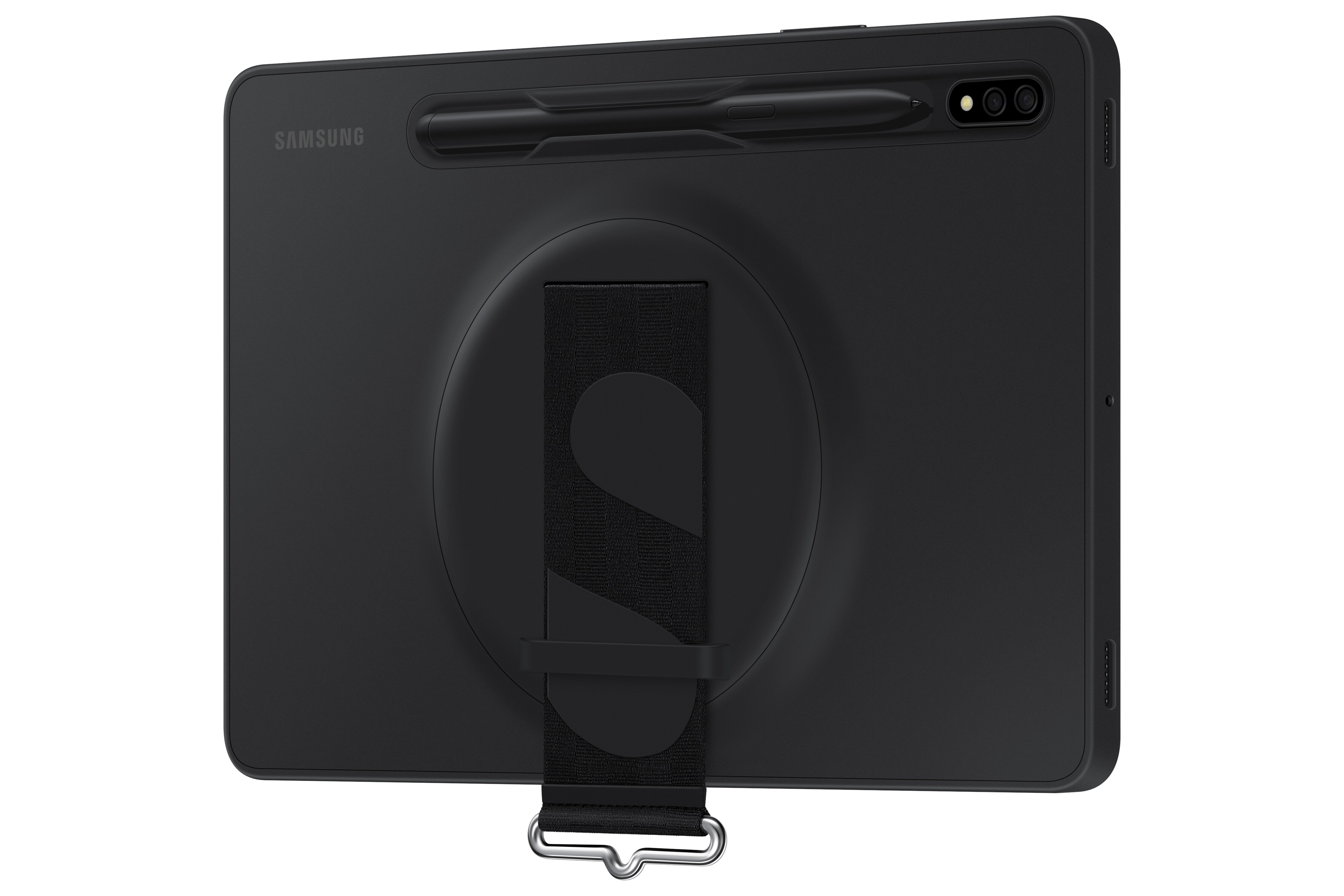 Samsung Strap Cover EF-GX700 für Galaxy Tab S8 Schwarz