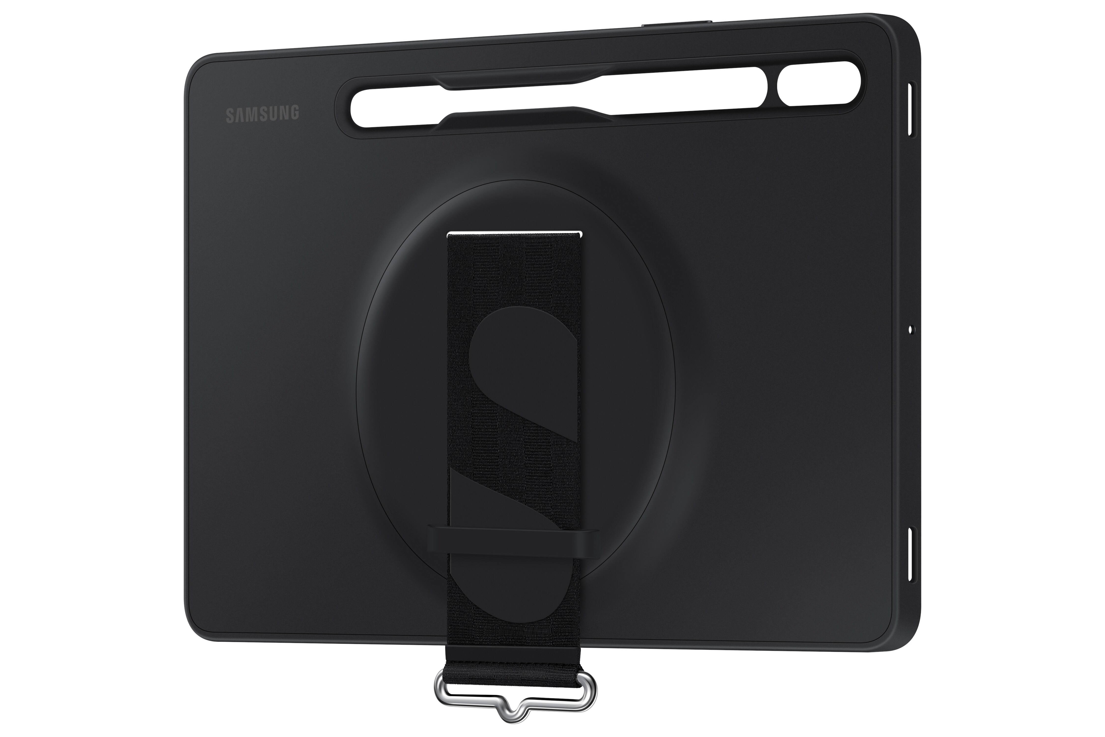 Samsung Strap Cover EF-GX700 für Galaxy Tab S8 Schwarz