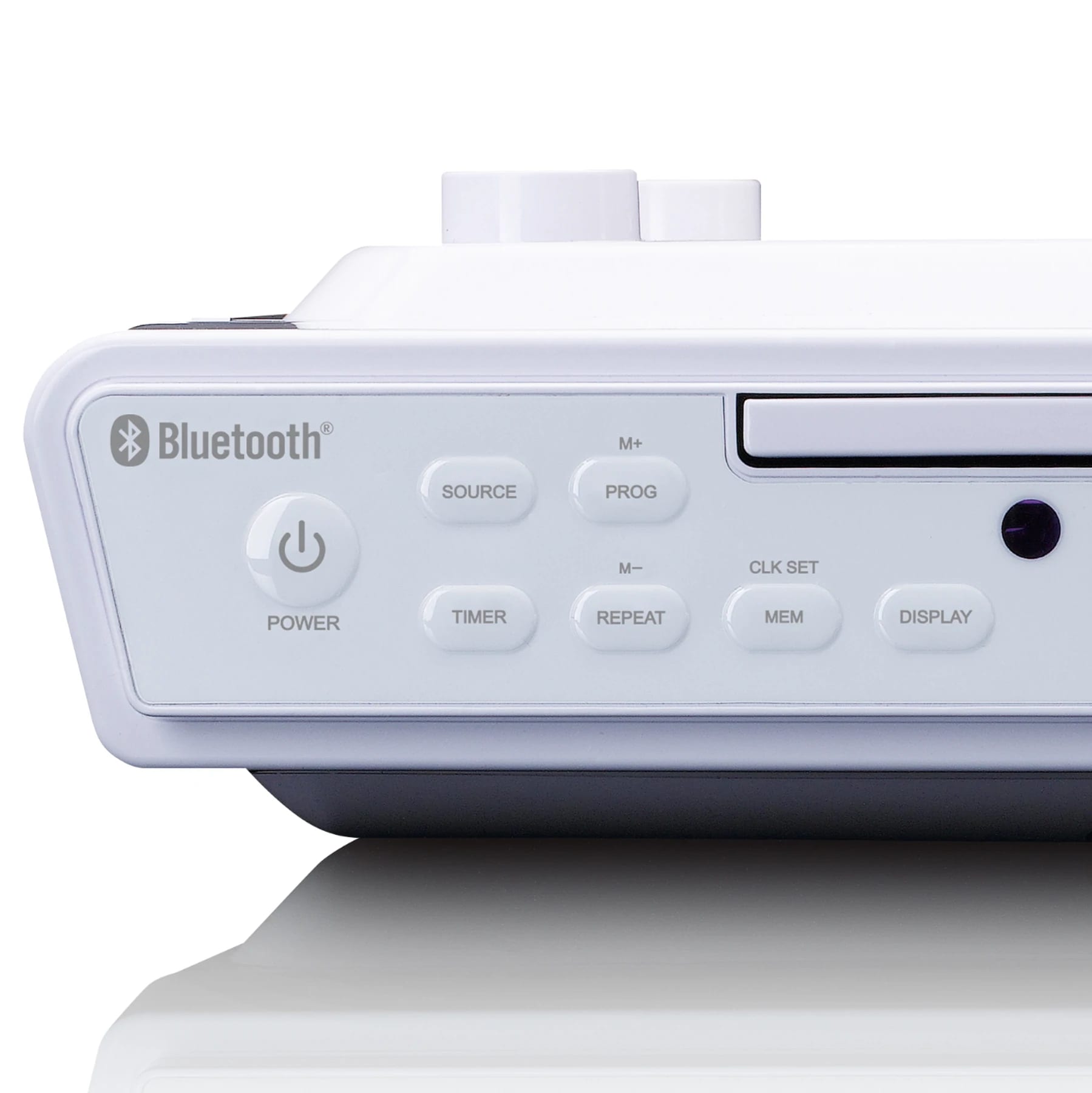 Weiß CD-Player, mit Küchenradio Cyberport ++ Lenco KCR-150WH