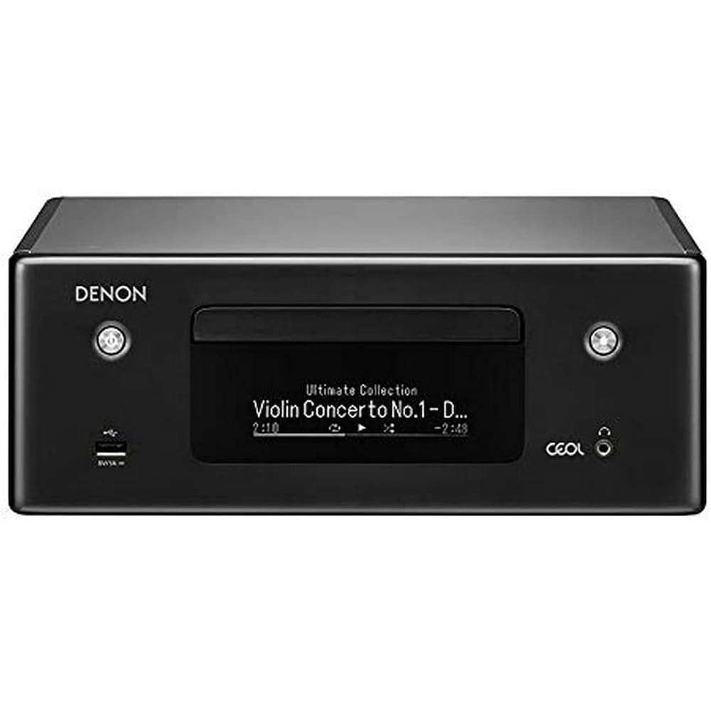 Denon RCD-N10 CD-Kompaktanlage HEOS Multiroom Bluetooth Airplay2 schwarz