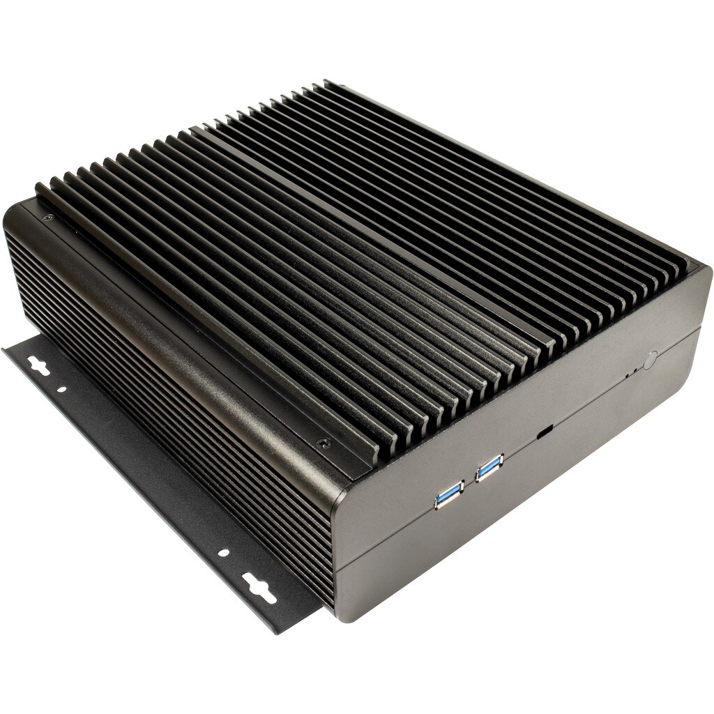 Inter-Tech IP-60 Gehäuse Mini-ITX, USB 3.0, schwarz