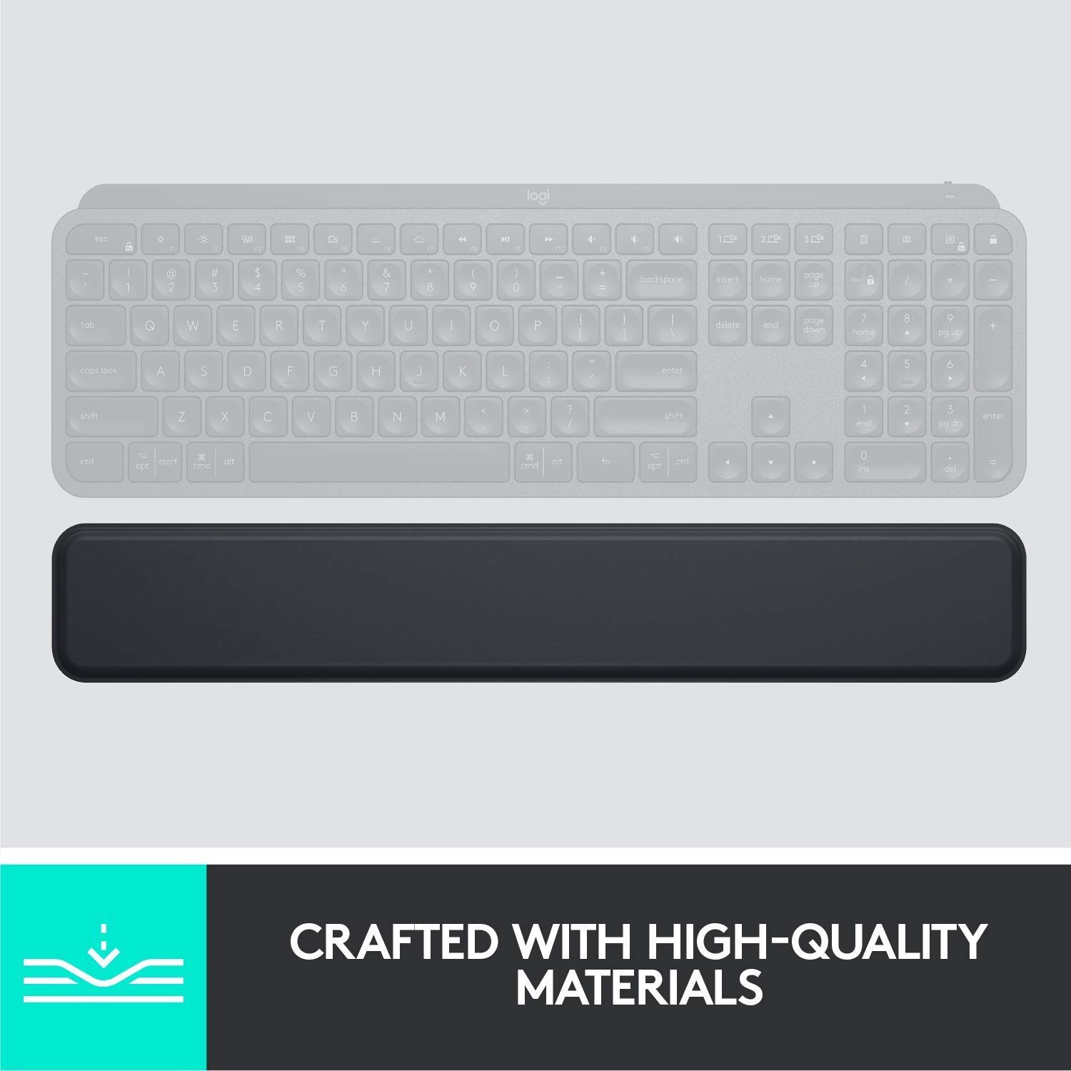 Logitech Palmrest für MX Keys Tastatur