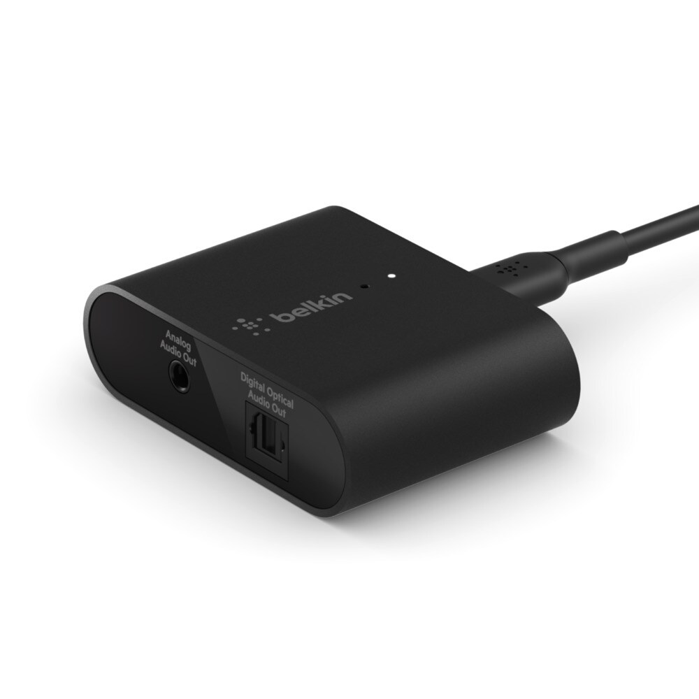 Belkin SOUNDFORM CONNECT Audio-Adapter mit AirPlay 2 Schwarz