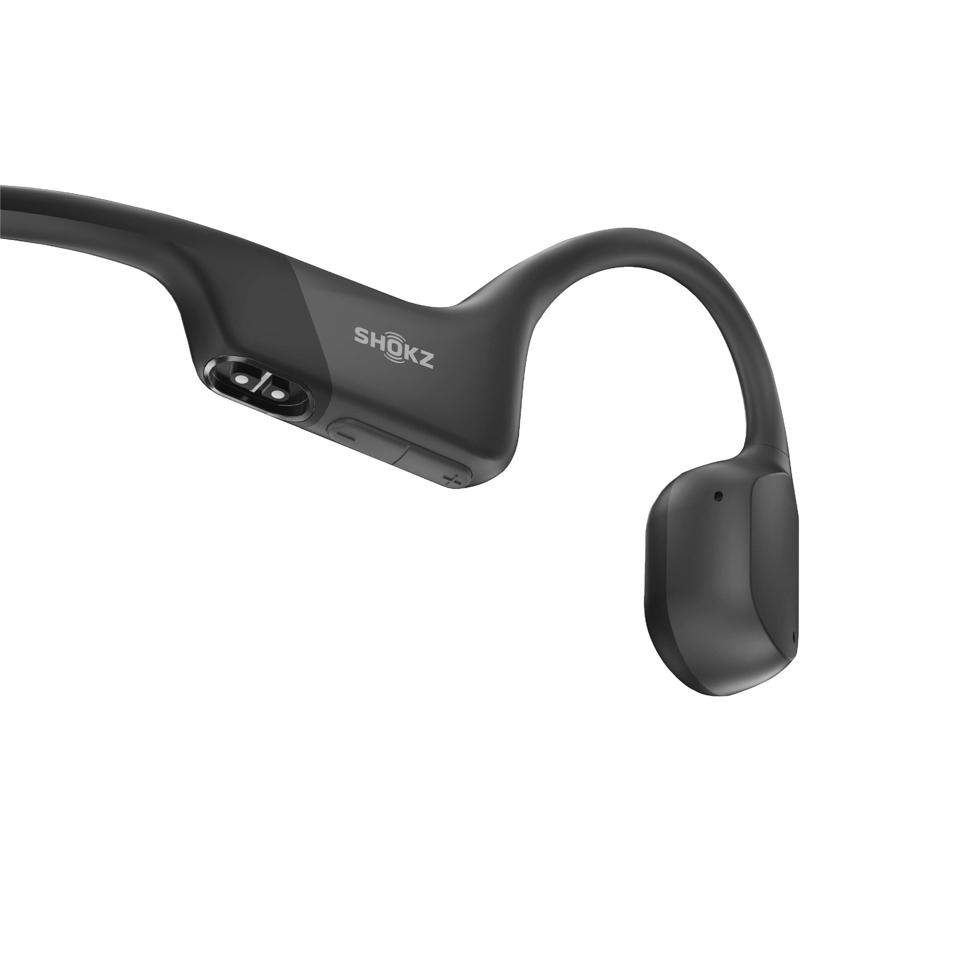 Shokz OpenRun Black Knochenschall-Sportkopfhörer Bluetooth Open-Ear