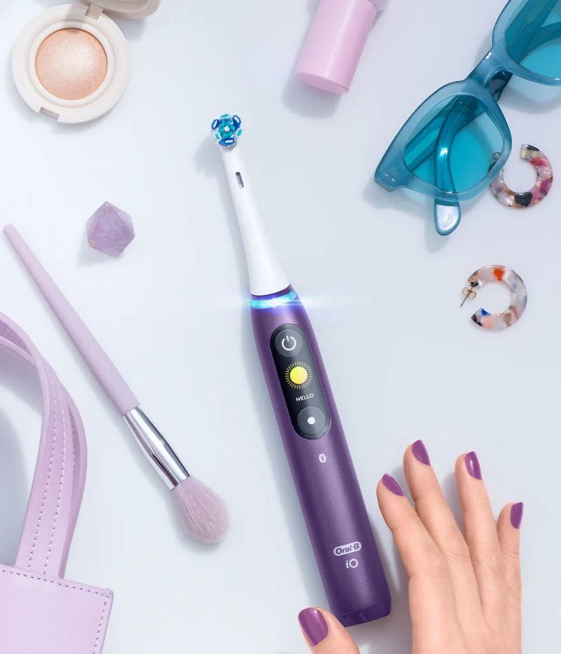 Oral-B iO Series 8N Violet Ametrine Elektrische Zahnbürste