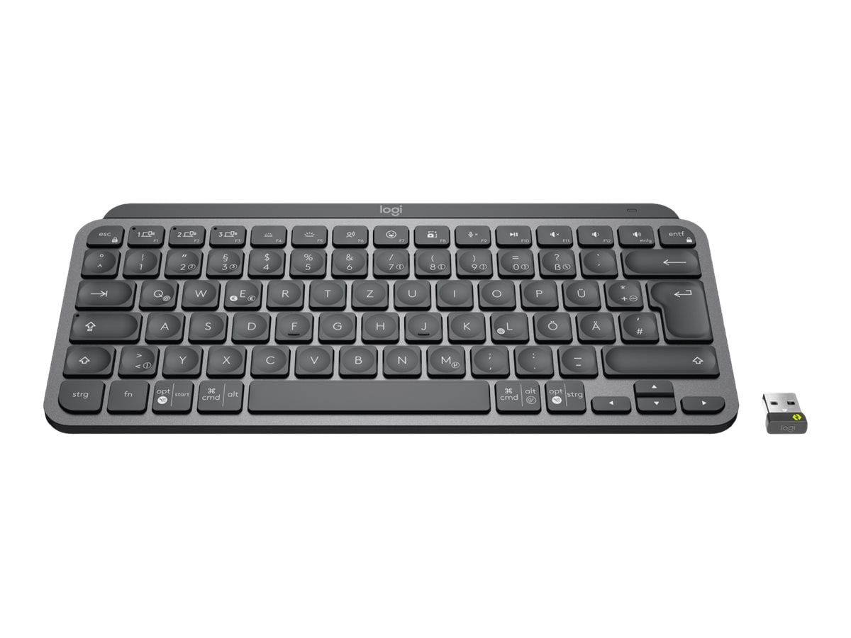 Logitech MX Keys Mini Kabellose Tastatur Graphite Business Version