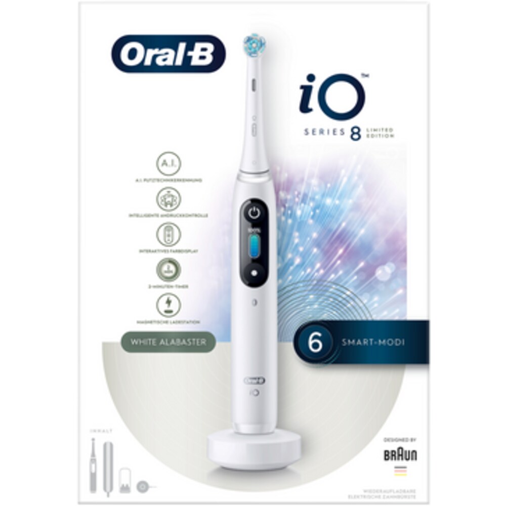 Oral-B iO Series 8 White Alabaster Limited Edition
