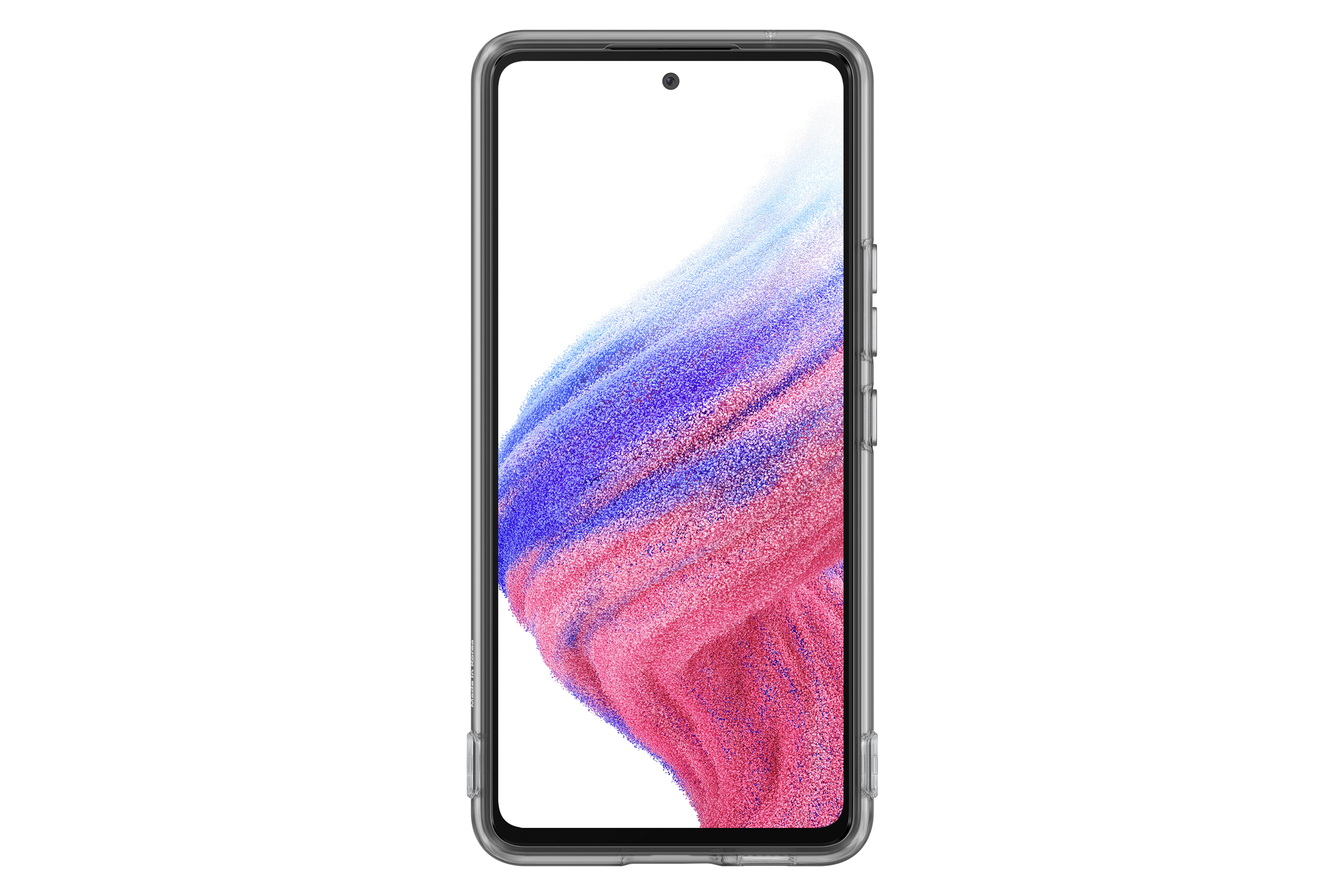 Samsung Soft Clear Cover EF-QA536 für Galaxy A53 Dunkelgrau