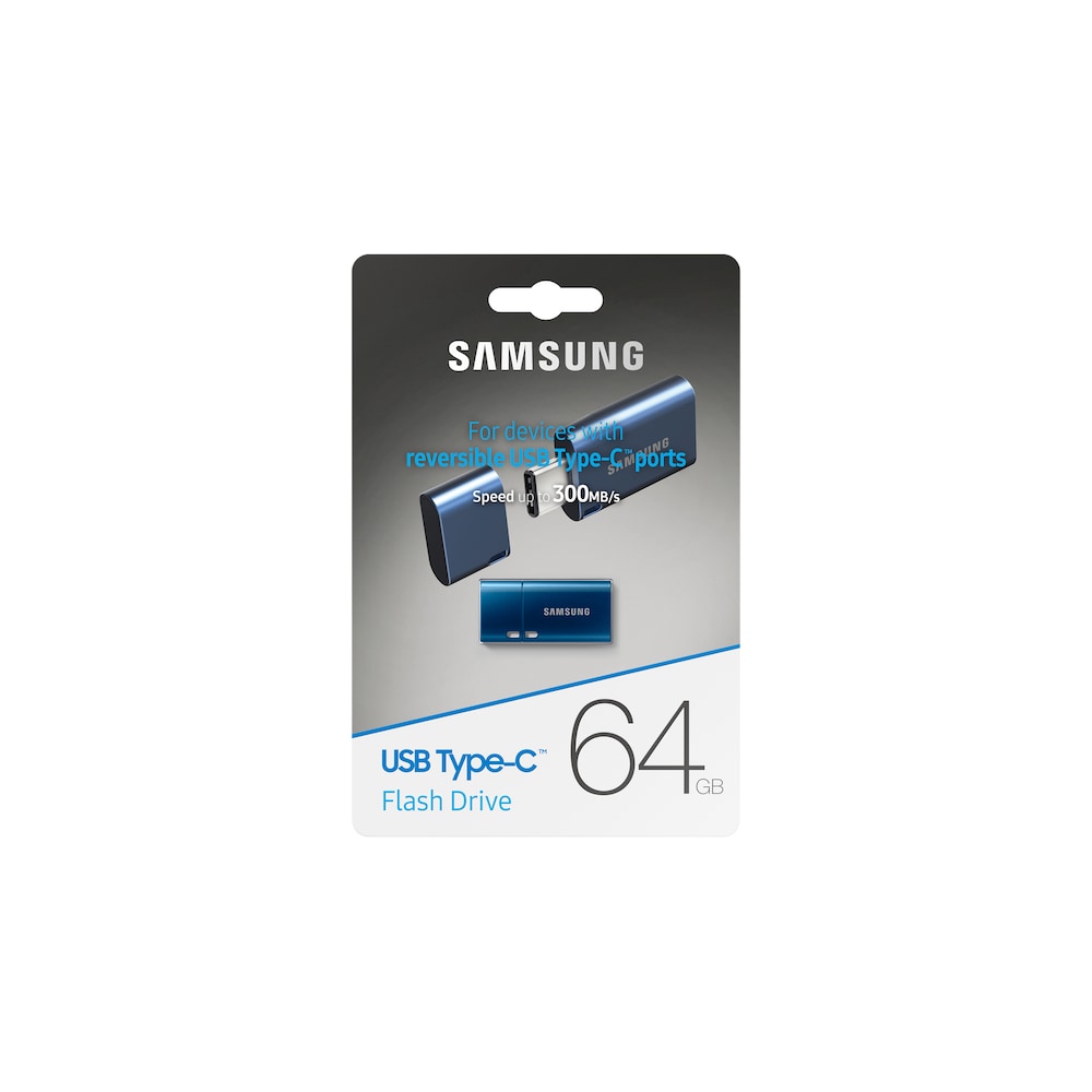 Samsung Flash Drive Type-C 64 GB 3.1 USB Stick wasserfest, magnetresistent
