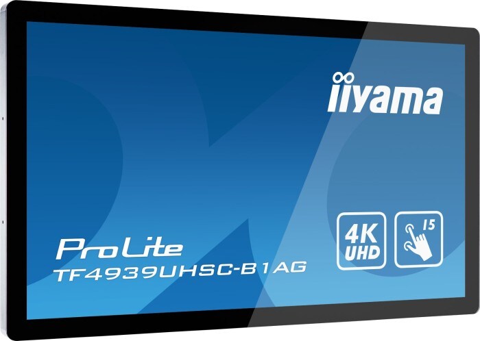 iiyama ProLite TF4939UHSC-B1AG 123cm (48,5") 4K UHD Touch Monitor HDMI/DP/VGA