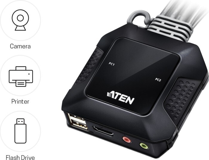 Aten CS22H KVM Switch HDMI/USB2.0/Audio