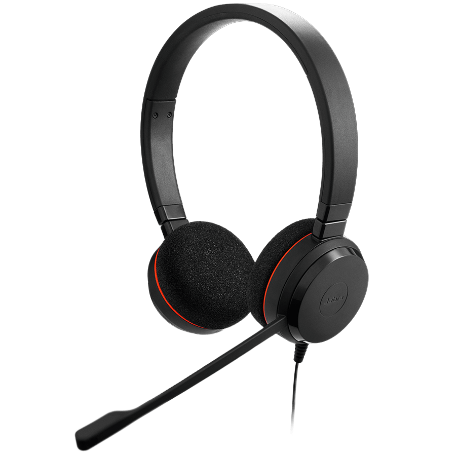 Jabra Evolve 20 UC Stereo USB Headset schwarz USB-C