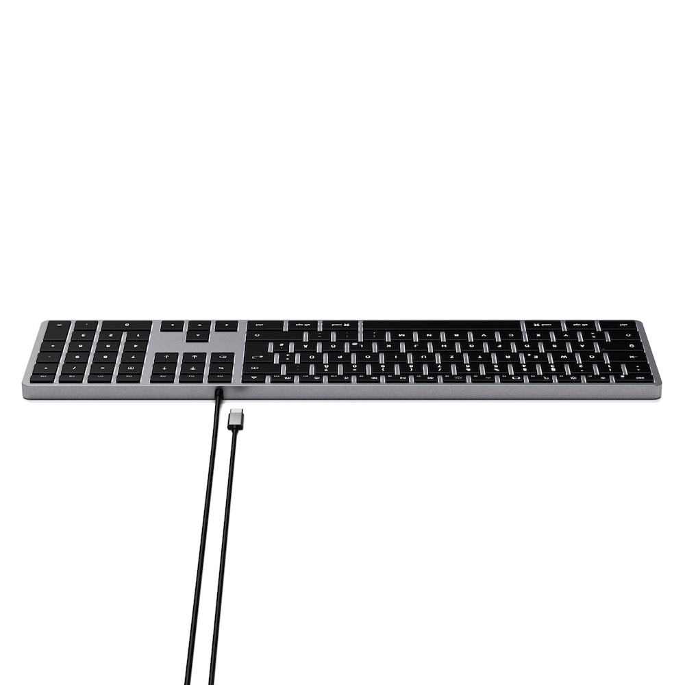 Satechi Slim W3 USB-C kabelgebundene Tastatur