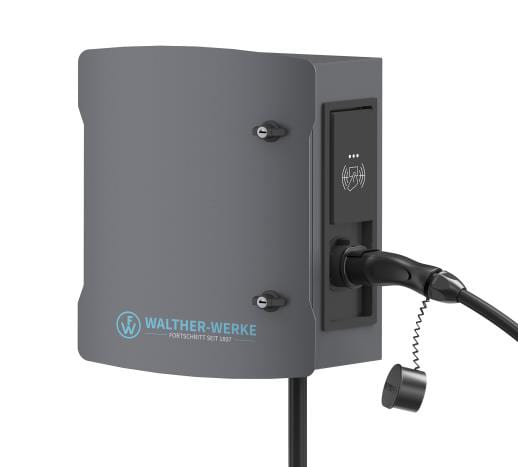 Walther-Werke Wallbox smartEVO 11 mit 1 Ladekupplung max. 11kW und PLC ISO 15118