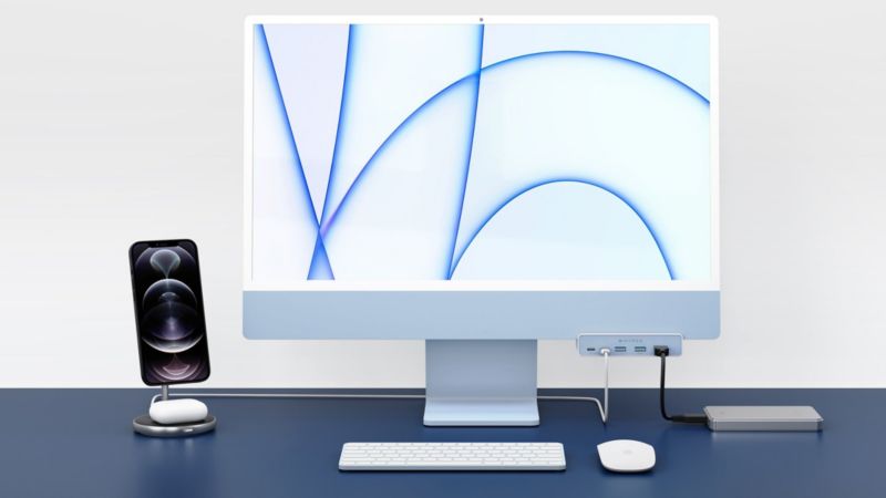 Hyper Drive 5-in-1 USB-C hub for iMac