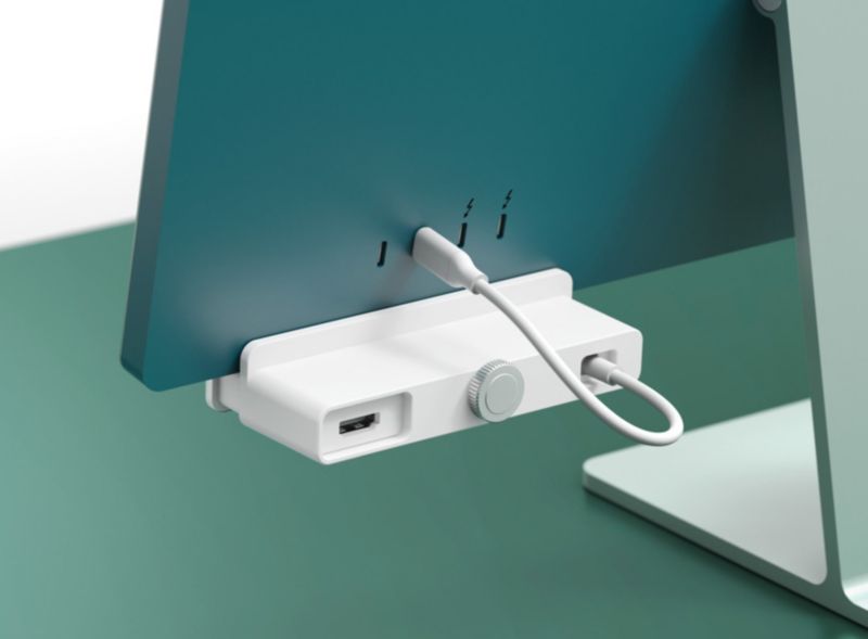 Hyper Drive 6-in-1 USB-C hub für iMac