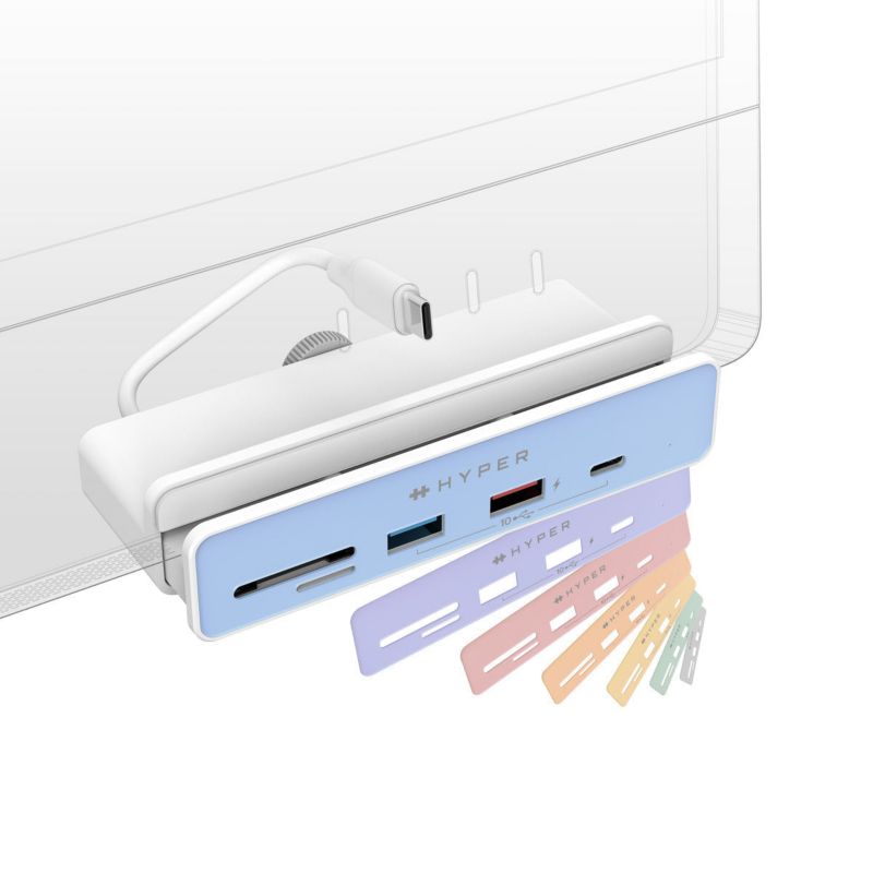 Hyper Drive 6-in-1 USB-C hub für iMac