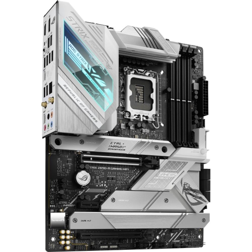 ASUS ROG STRIX Z690-A GAMING WIFI ATX Mainboard Sockel 1700 DP/HDMI/USB-C/WI/BT