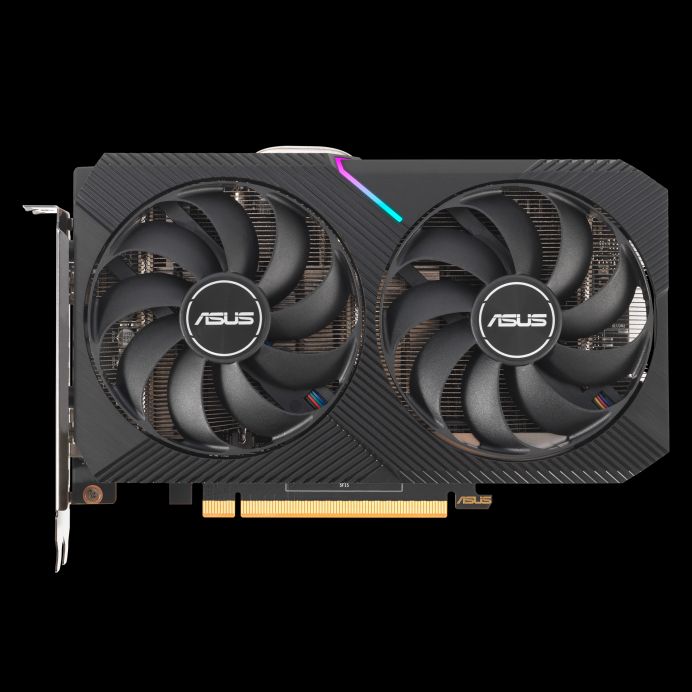 ASUS AMD Radeon RX 6500 XT Dual OC Grafikkarte 4GB GDDR6 DP/HDMI