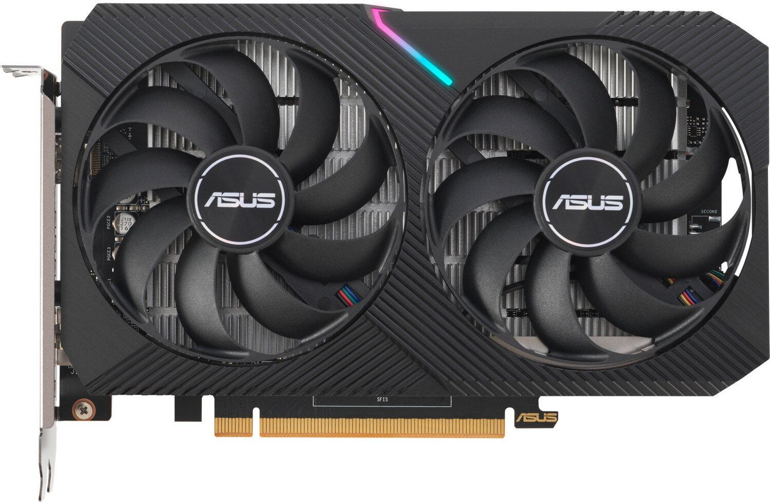 ASUS AMD Radeon RX 6400 Dual Grafikkarte 4GB GDDR6 DP/HDMI