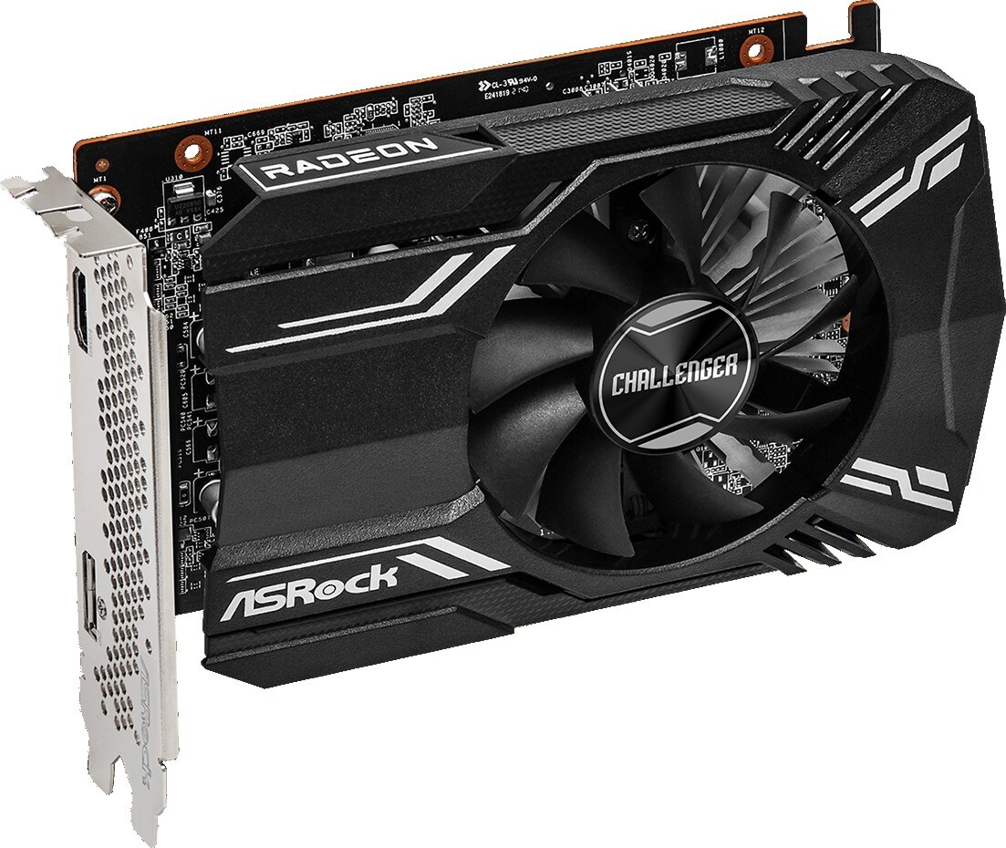 ASROCK AMD Radeon RX 6400 Challenger ITX Grafikkarte 4GB GDDR6 HDMI/DP