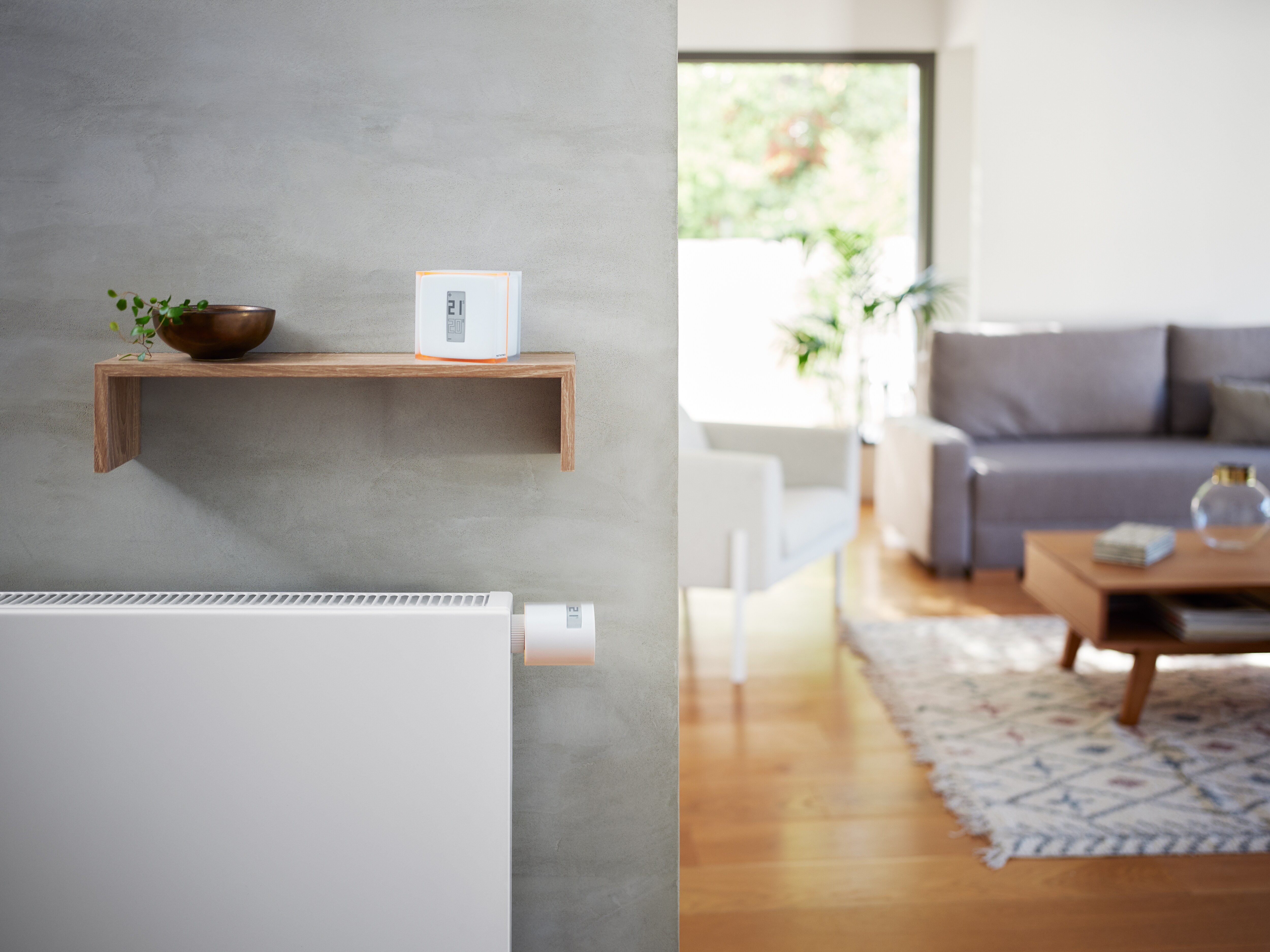 Netatmo Starterpaket "Heizen", 3 x Smartes Thermostat inkl. Relais